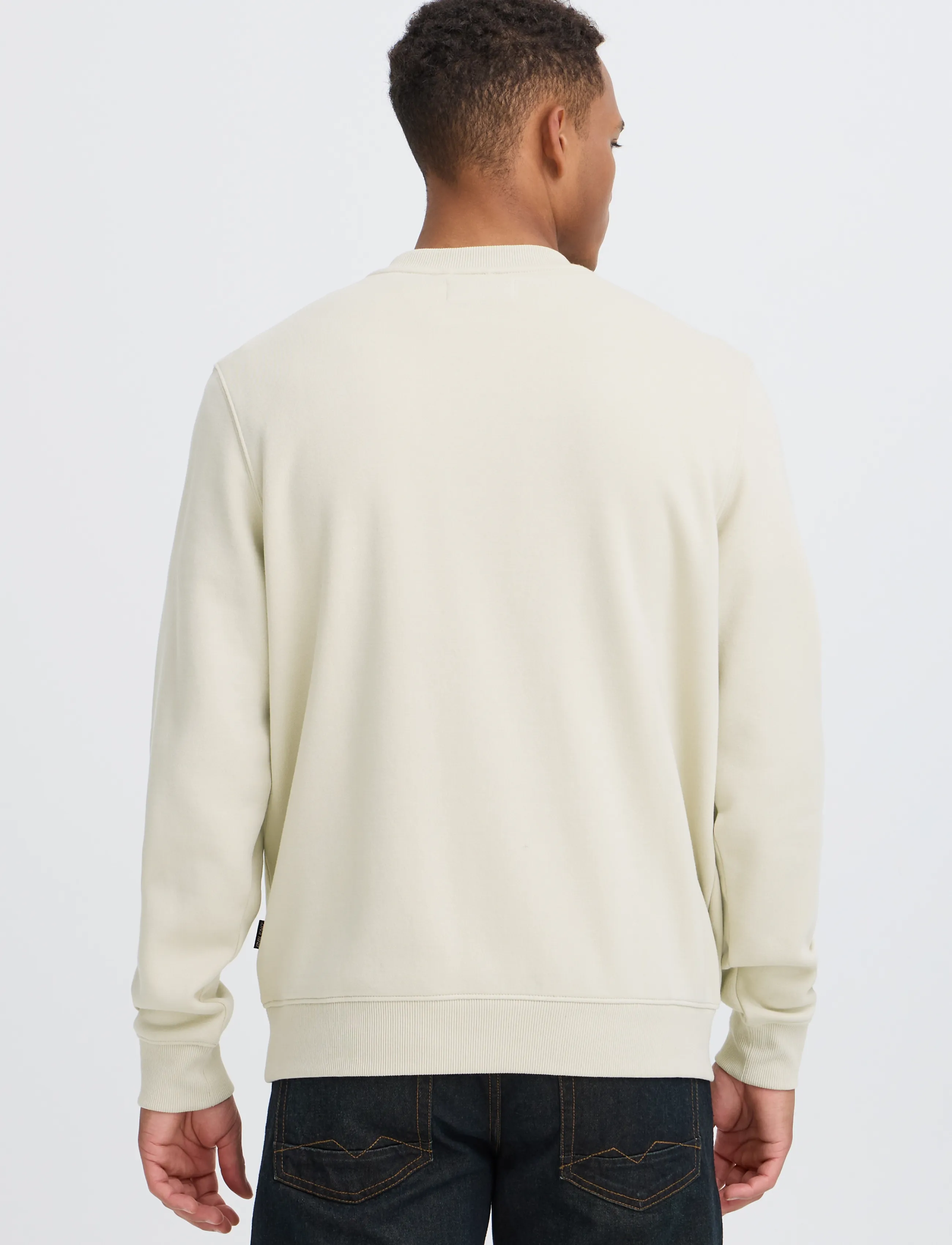 Blend - BHLUCSON REG CREW SWEAT - dressipluusid - oyster gray - 3