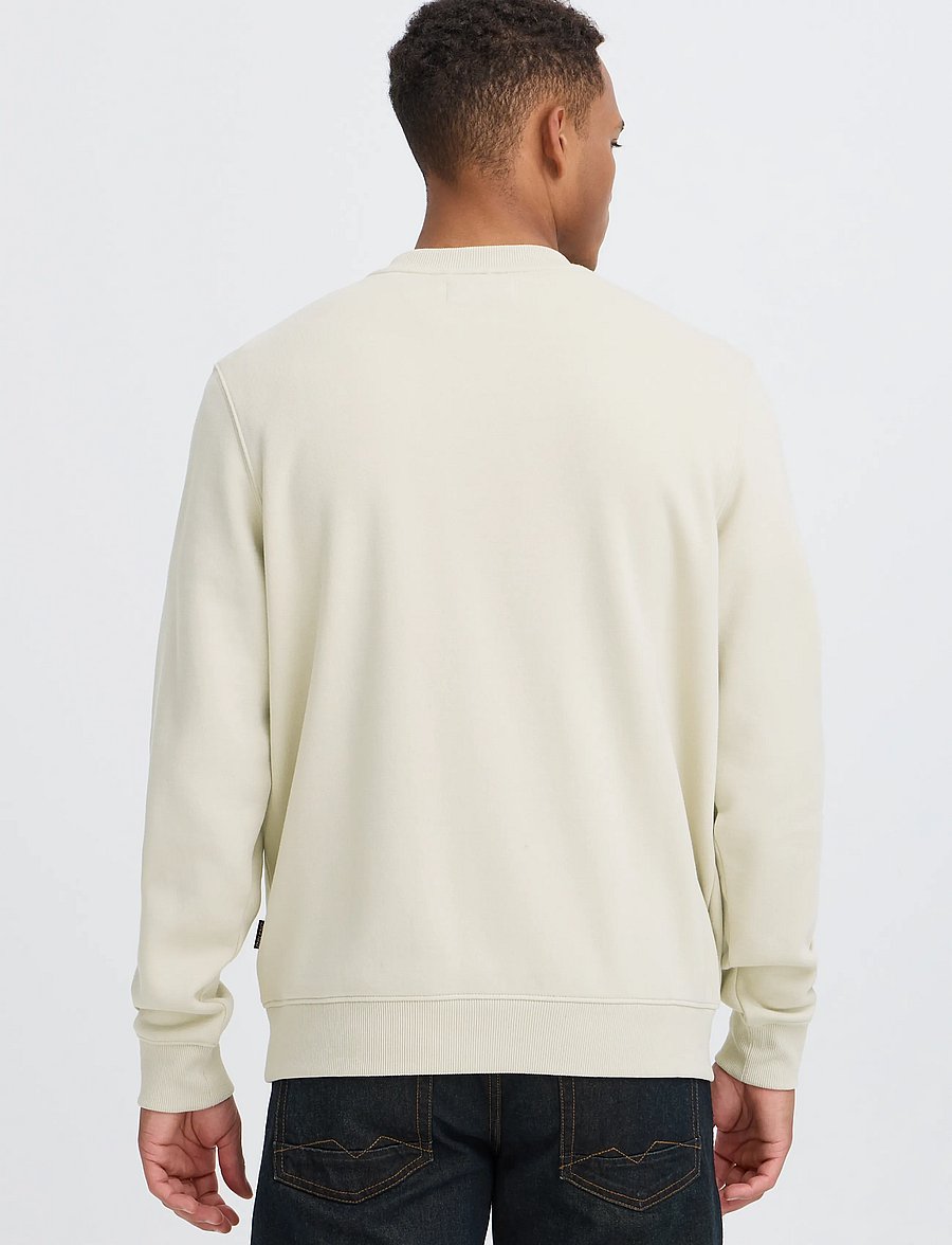 Blend - BHLUCSON REG CREW SWEAT - dressipluusid - oyster gray - 3