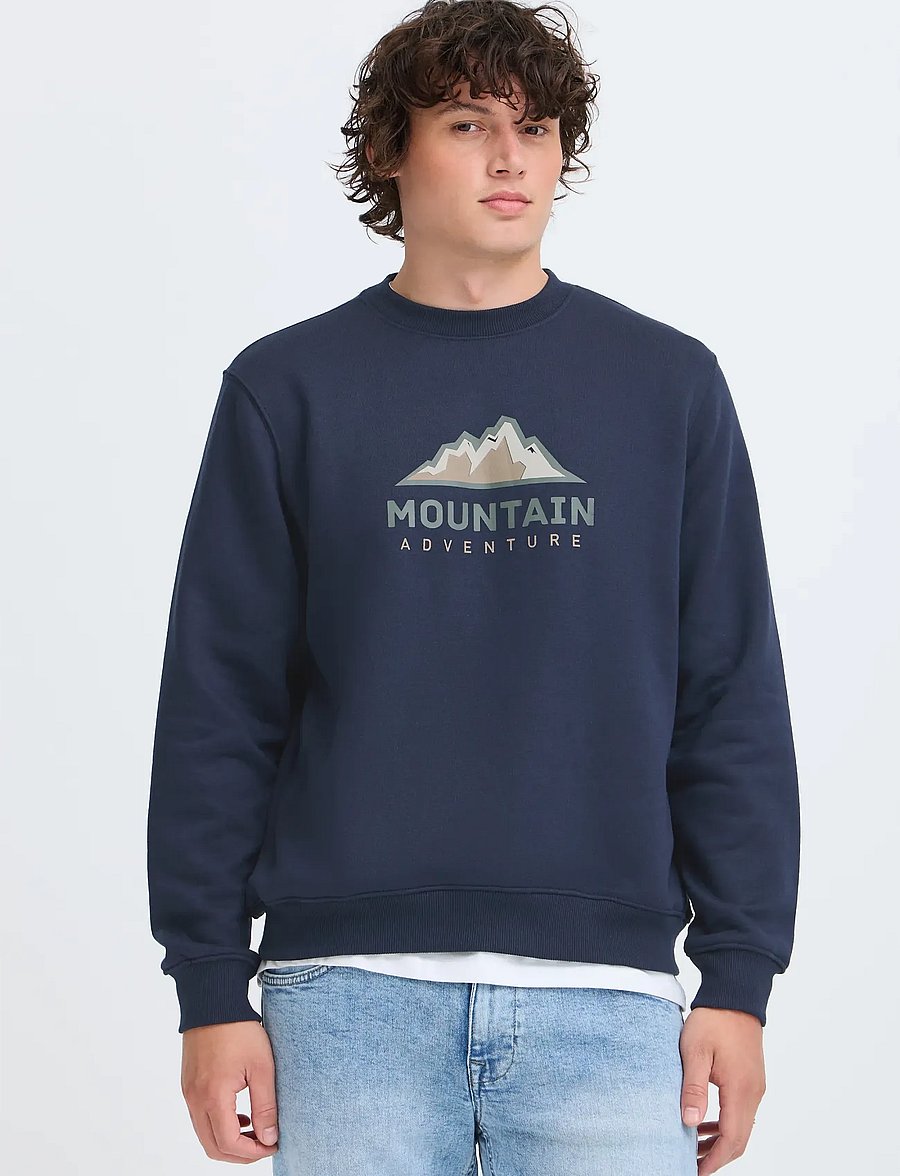 Blend - BHLUCSON REG CREW SWEAT - sweatshirts - salute - 5