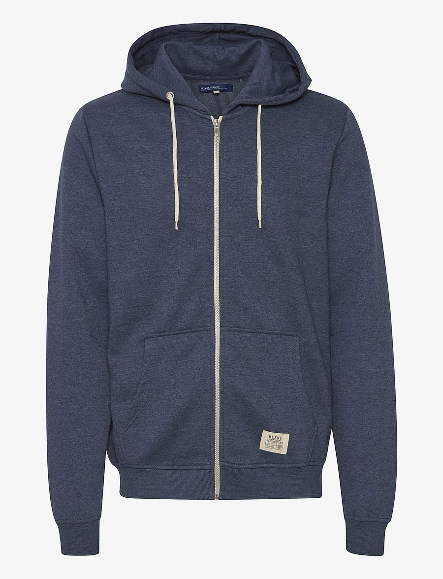 Blend - BHNOAH sweatshirt - kapuzenpullover - ensign blue - 1