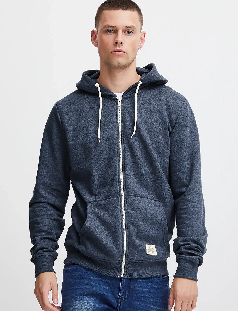 Blend - BHNOAH sweatshirt - kapuzenpullover - ensign blue - 4
