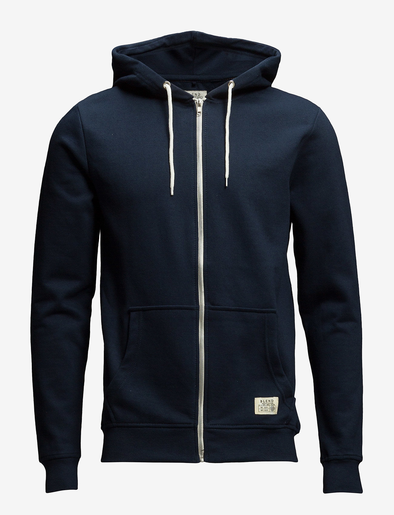 Blend - BHNOAH HOOD SWEAT - hoodies - navy solid - 1