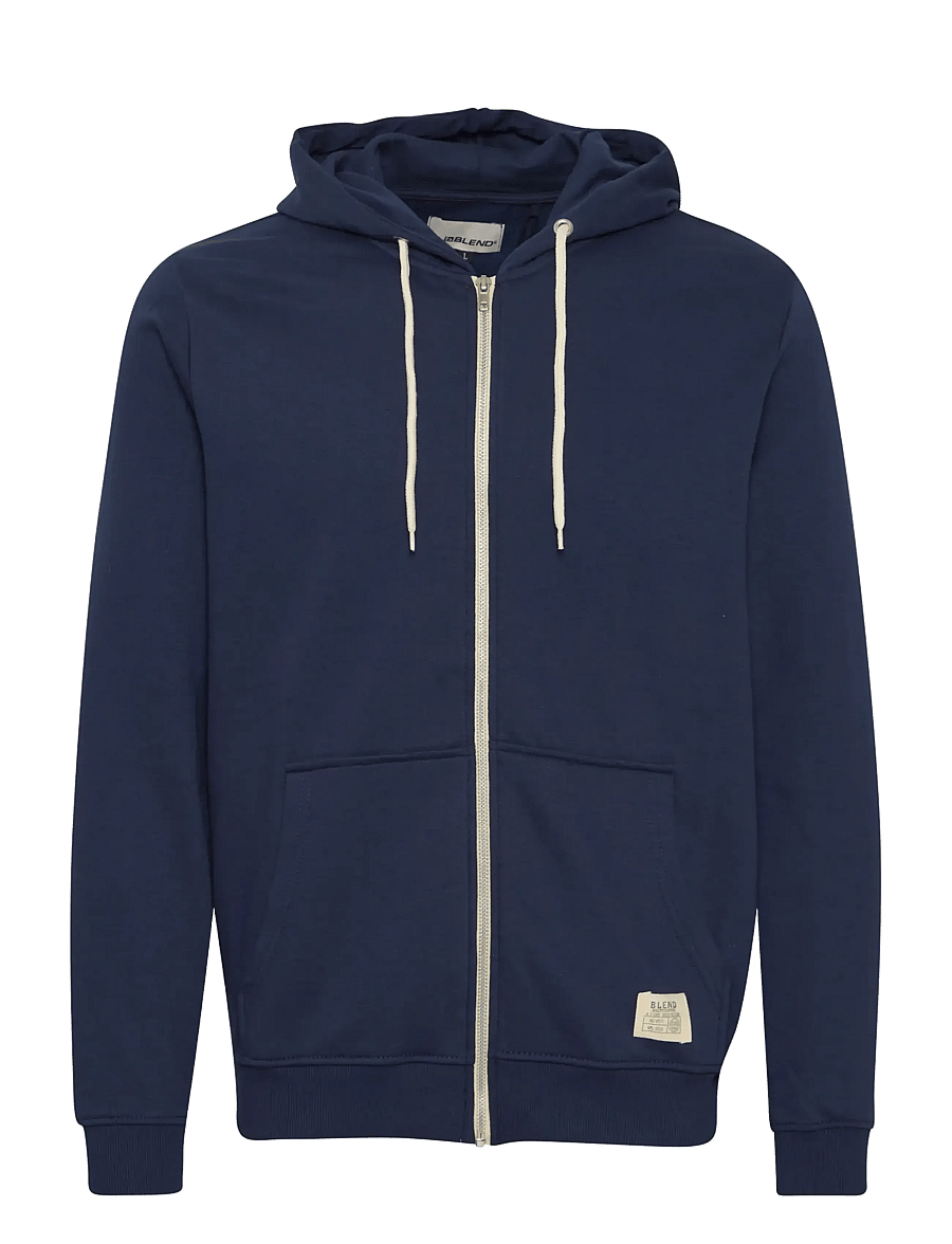 Blend - BHNOAH sweatshirt - kapuzenpullover - navy solid - 1