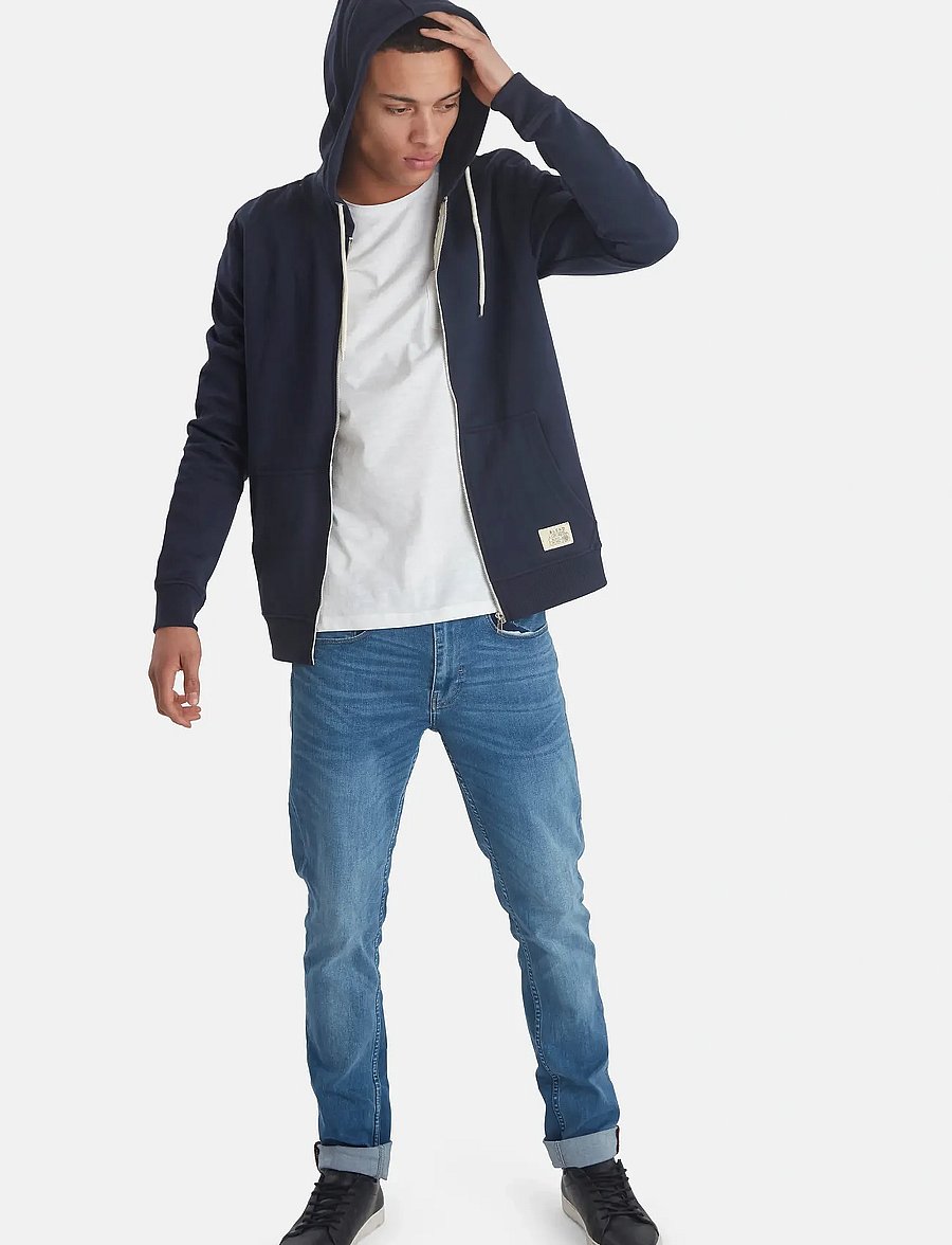 Blend - BHNOAH sweatshirt - kapuzenpullover - navy solid - 3
