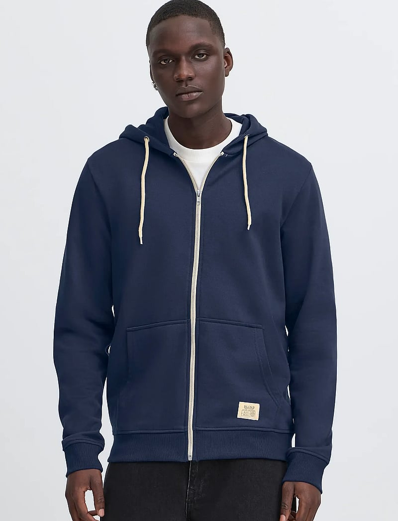 Blend - BHNOAH sweatshirt - kapuzenpullover - navy solid - 5