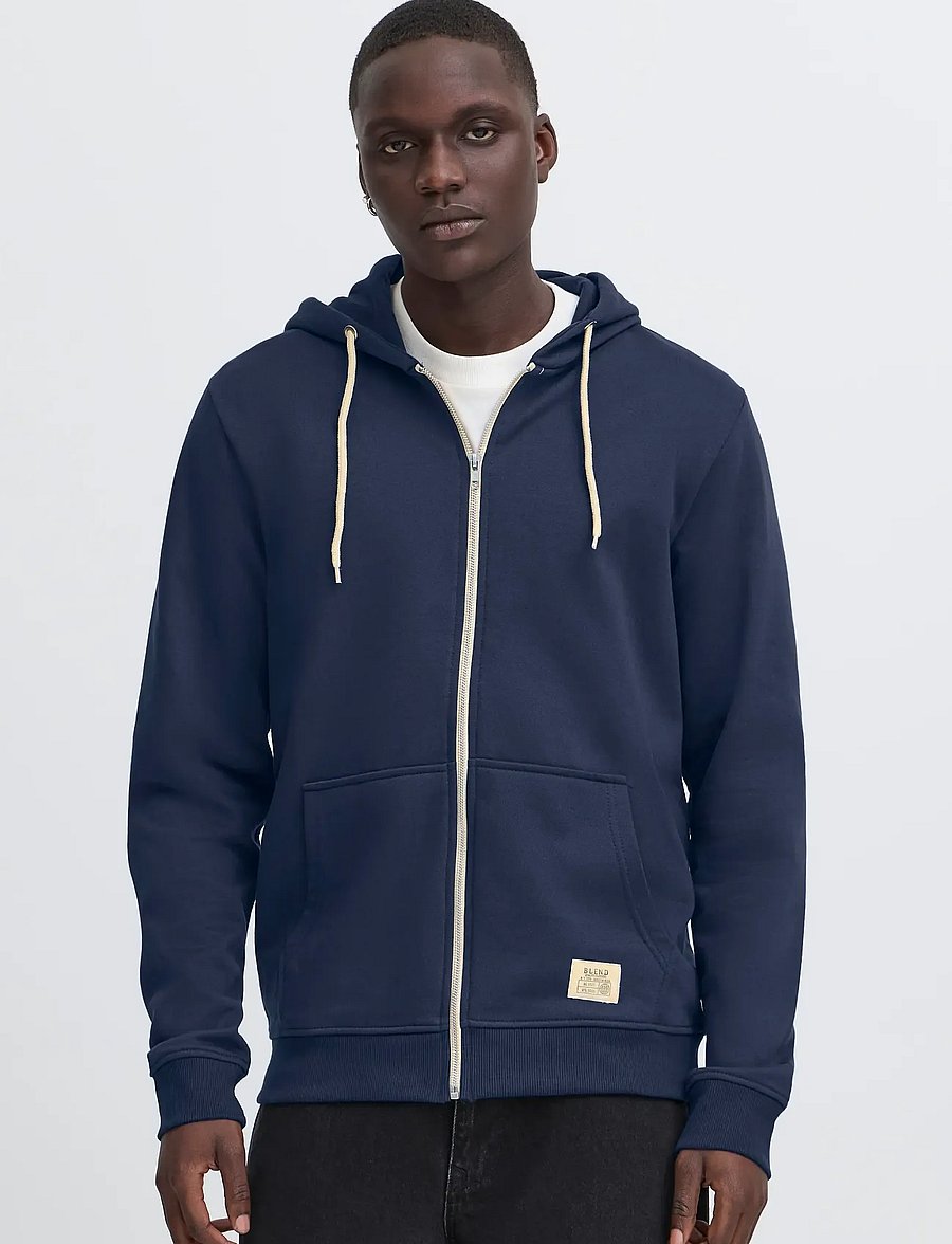 Blend - BHNOAH sweatshirt - kapuzenpullover - navy solid - 5