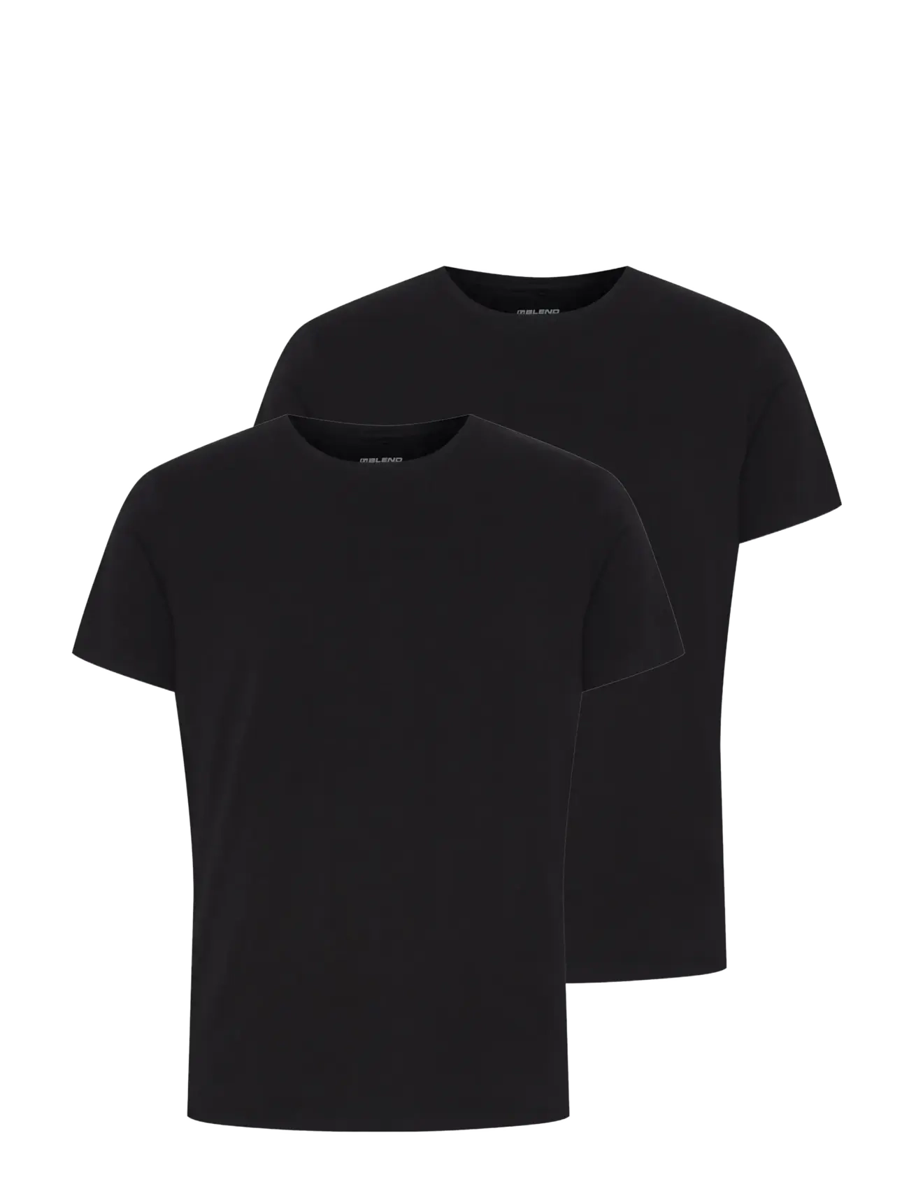 BLEND Bhdinton Crew Neck Tee 2-Pack Schwarz - M - Herren