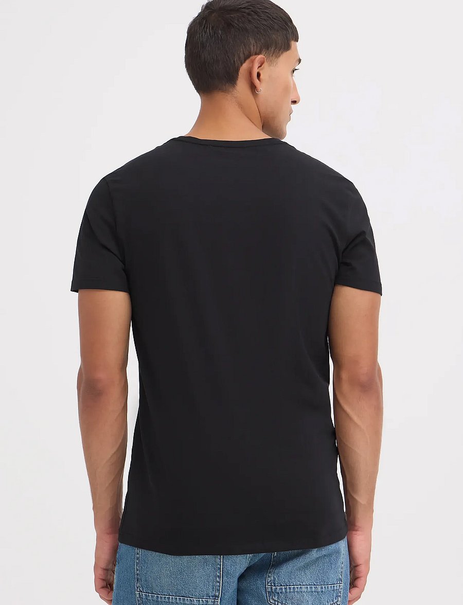 Blend - BHDinton Crew neck tee 2-pack - multipack t-shirts - black - 3