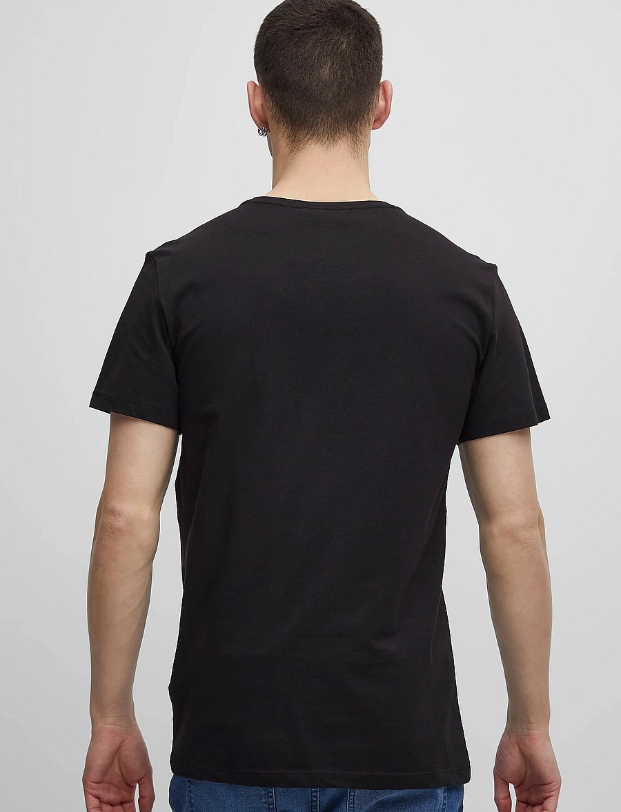 Blend - BHDINTON CREW NECK TEE 2-PACK - t-shirts im multipack - black - 3