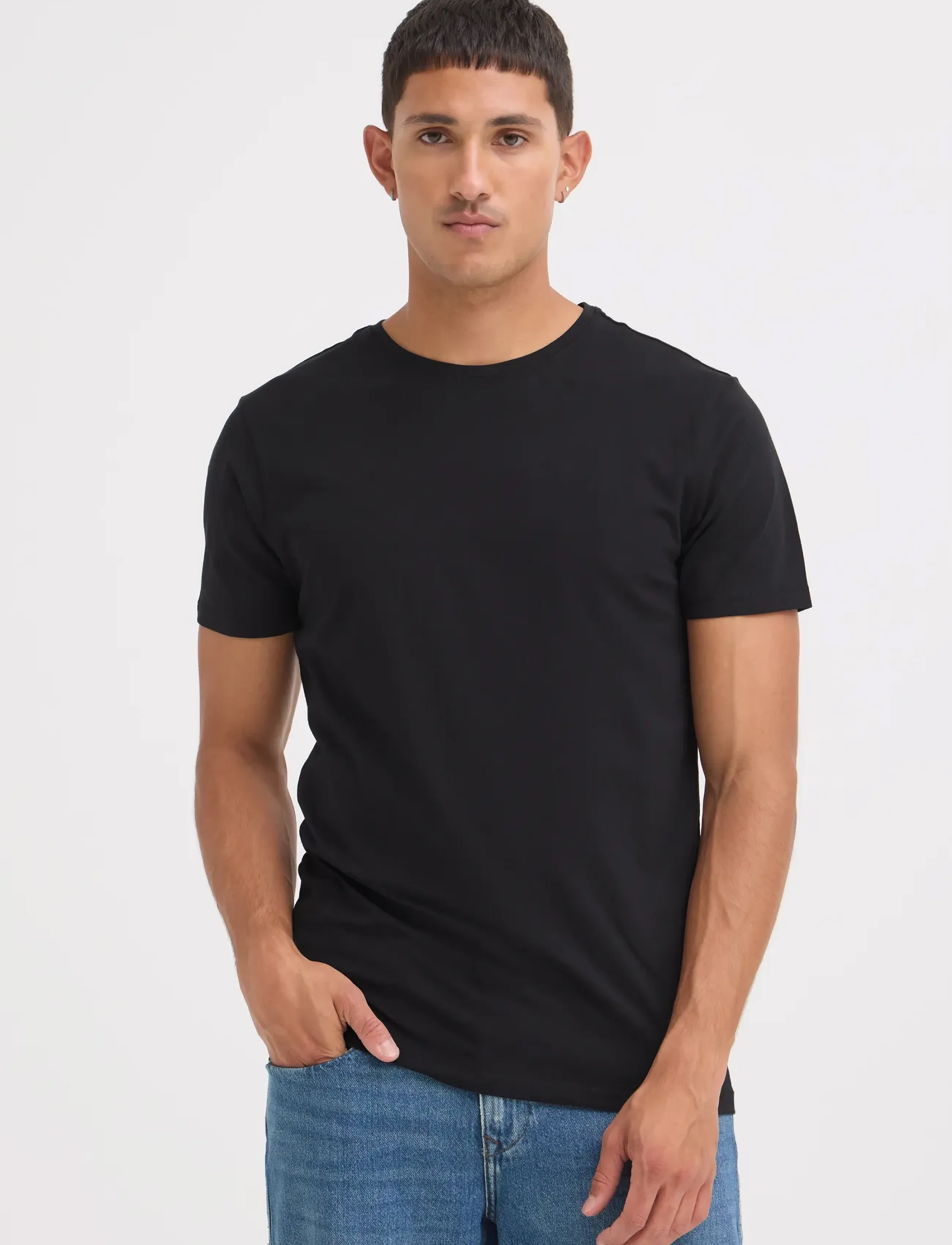 BLEND Bhdinton Crew Neck Tee 2-Pack t-shirts - bas herr – bild 5