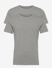 Blend - BHDINTON Crew neck tee 2-pack - multipack t-shirts - stone mix - 1