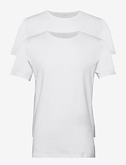 Blend - BHDINTON Crew neck tee 2-pack - lowest prices - white - 0