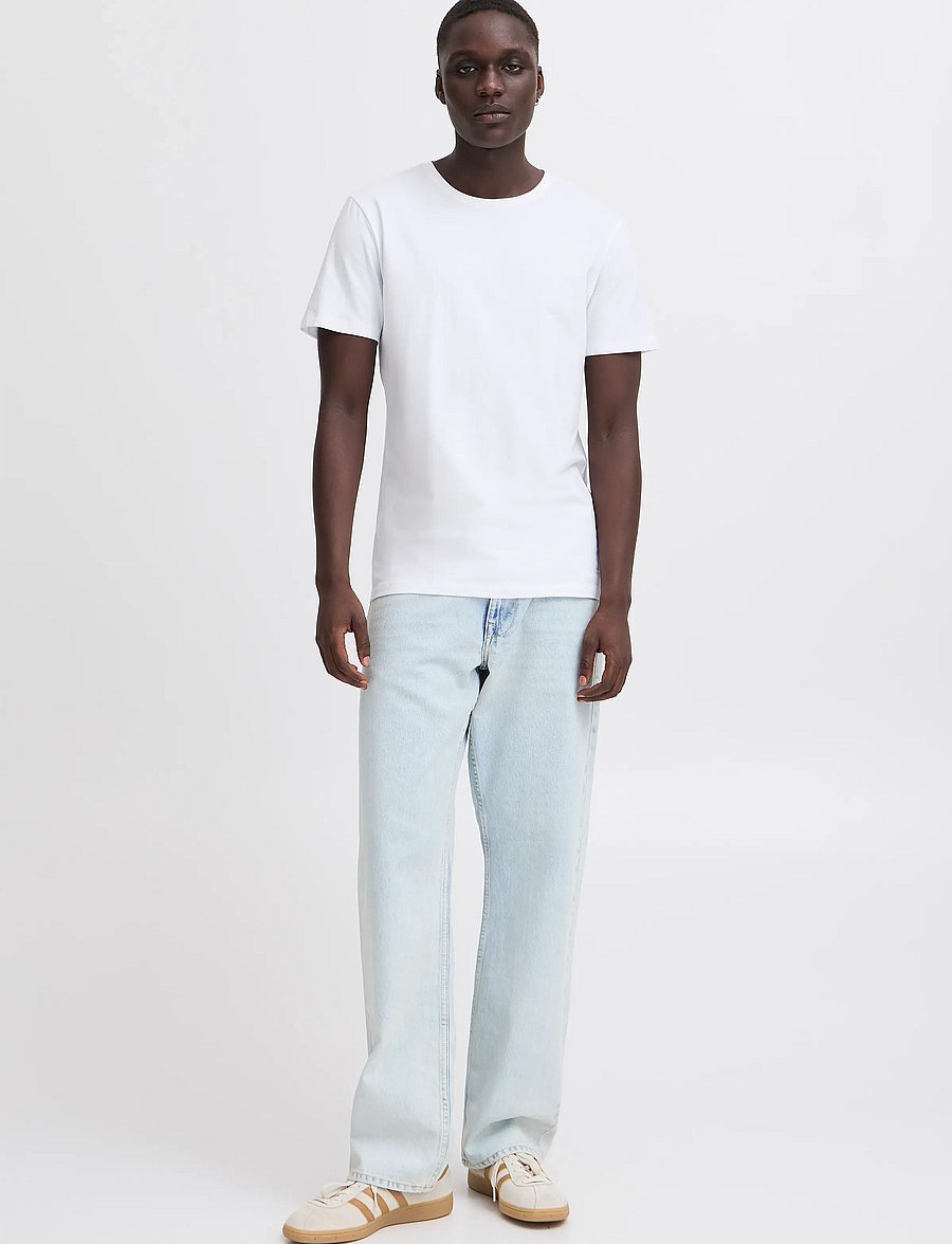 Blend - BHDINTON CREW NECK TEE 2-PACK - t-shirts im multipack - white - 0