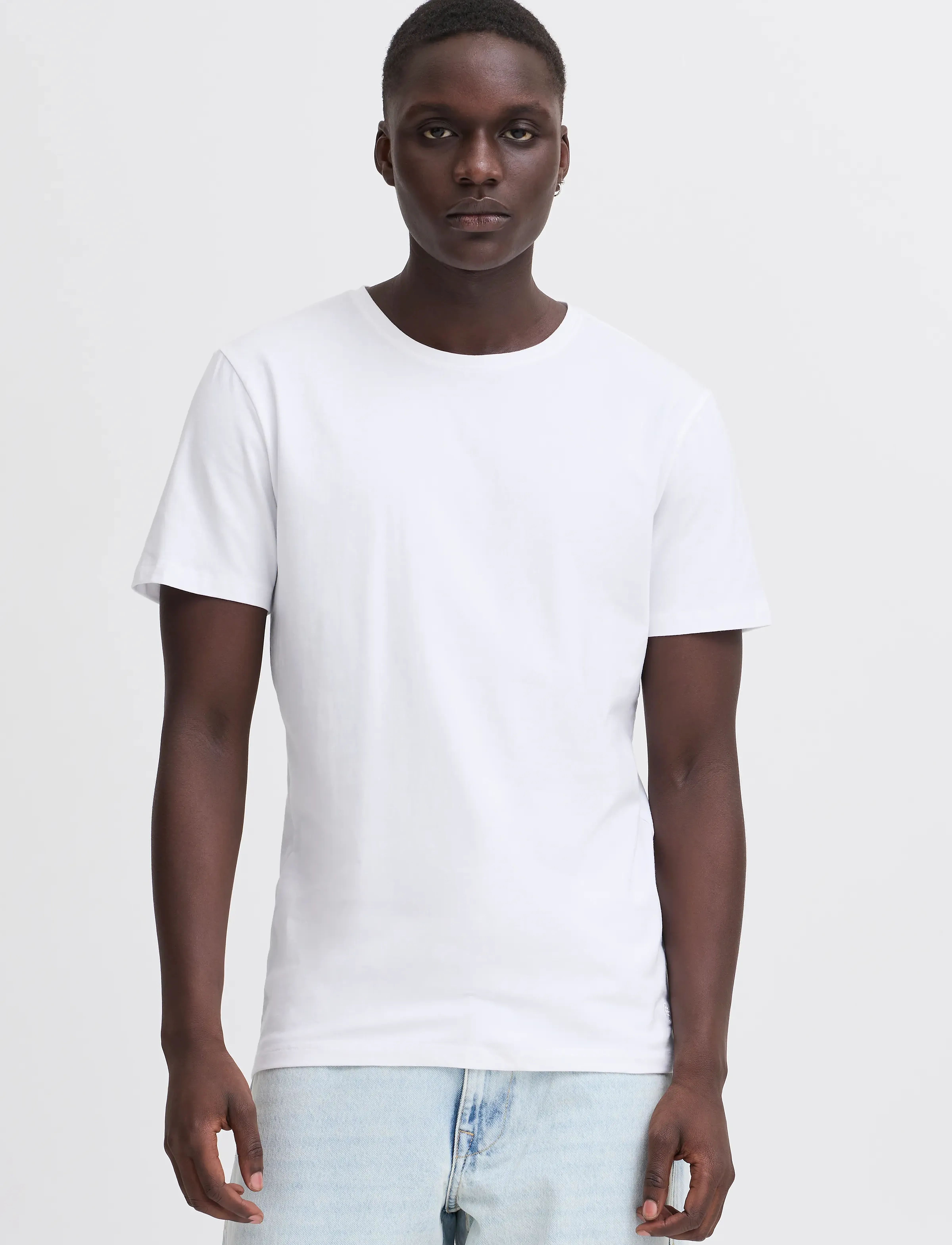Blend - BHDINTON CREW NECK TEE 2-PACK - lägsta priserna - white - 4