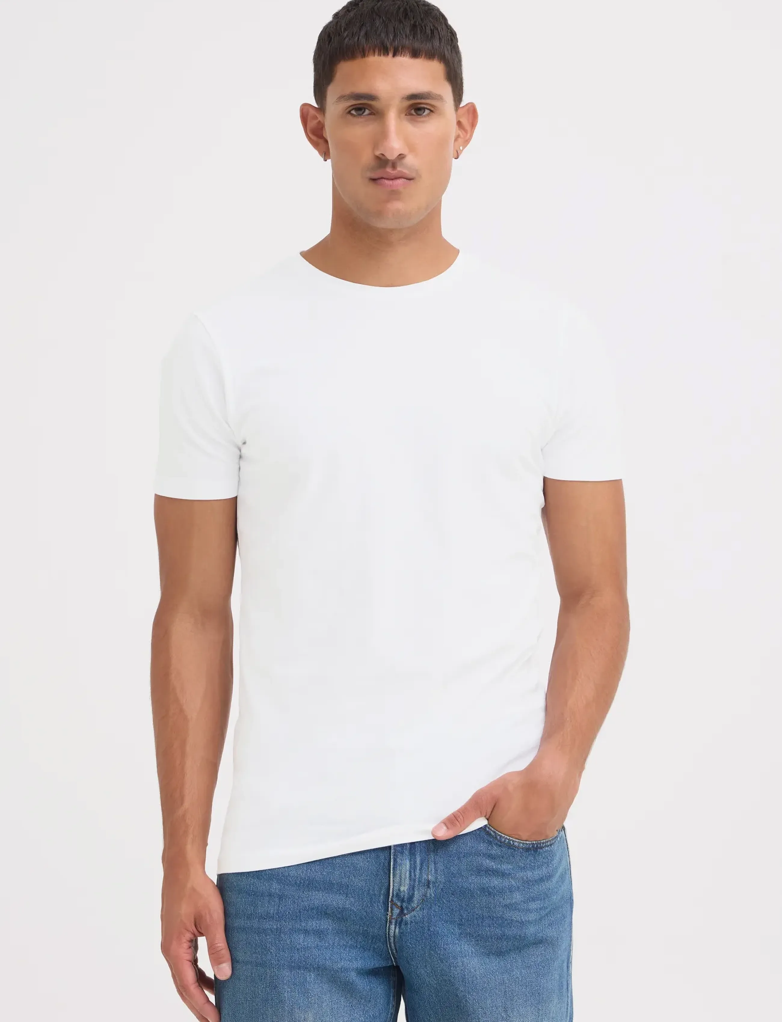 BLEND Bhdinton Crew Neck Tee 2-Pack t-shirts - bas herr – bild 5