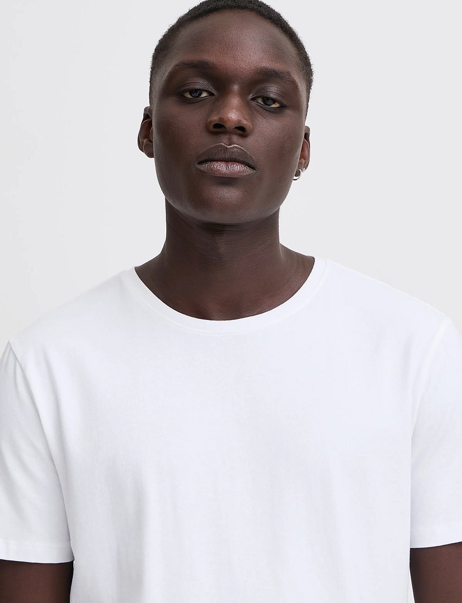Blend - BHDINTON CREW NECK TEE 2-PACK - t-shirts im multipack - white - 5