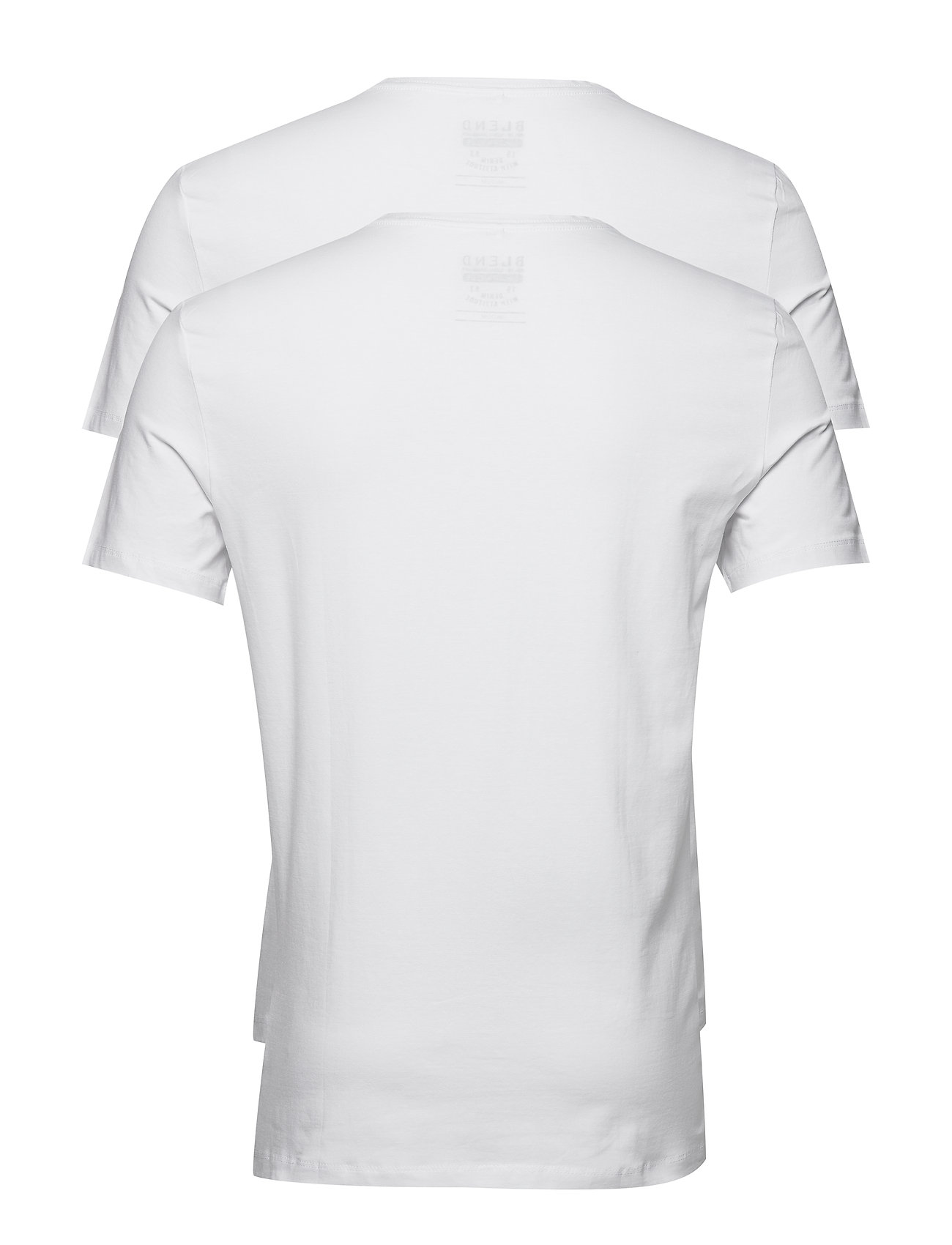 Blend - BHDINTON Crew neck tee 2-pack - lowest prices - white - 1