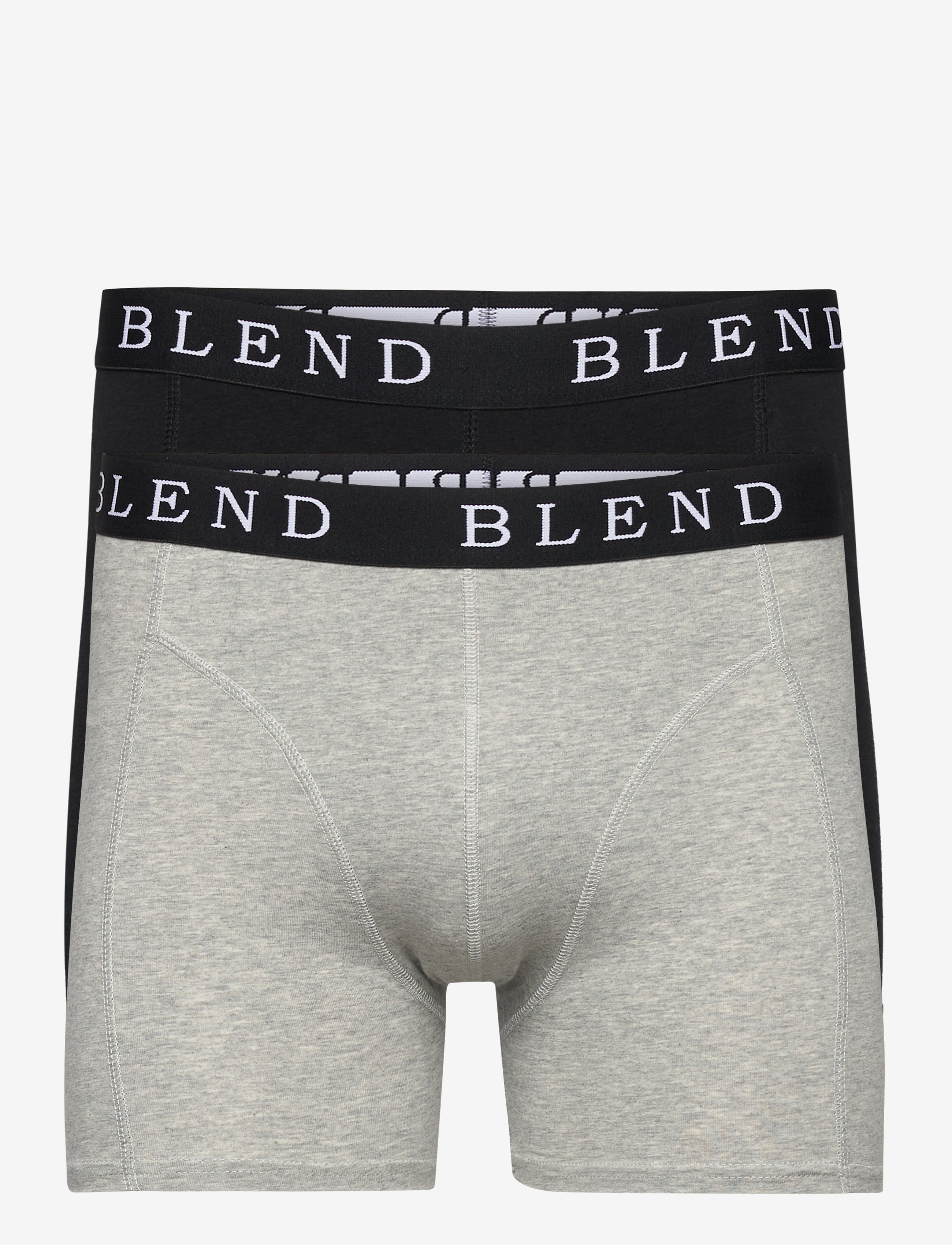 BHNED UNDERWEAR 2-PACK - BLACK/STONE MIX