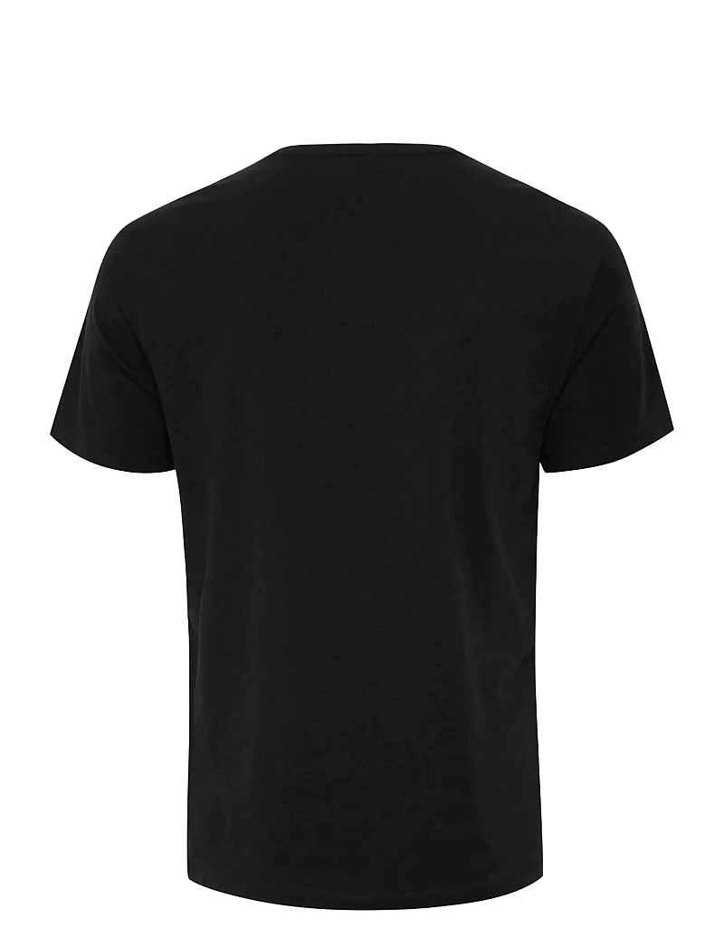 Blend - BHDINTON V-NECK TEE 2-PACK - v-ringade t-shirts - black - 2