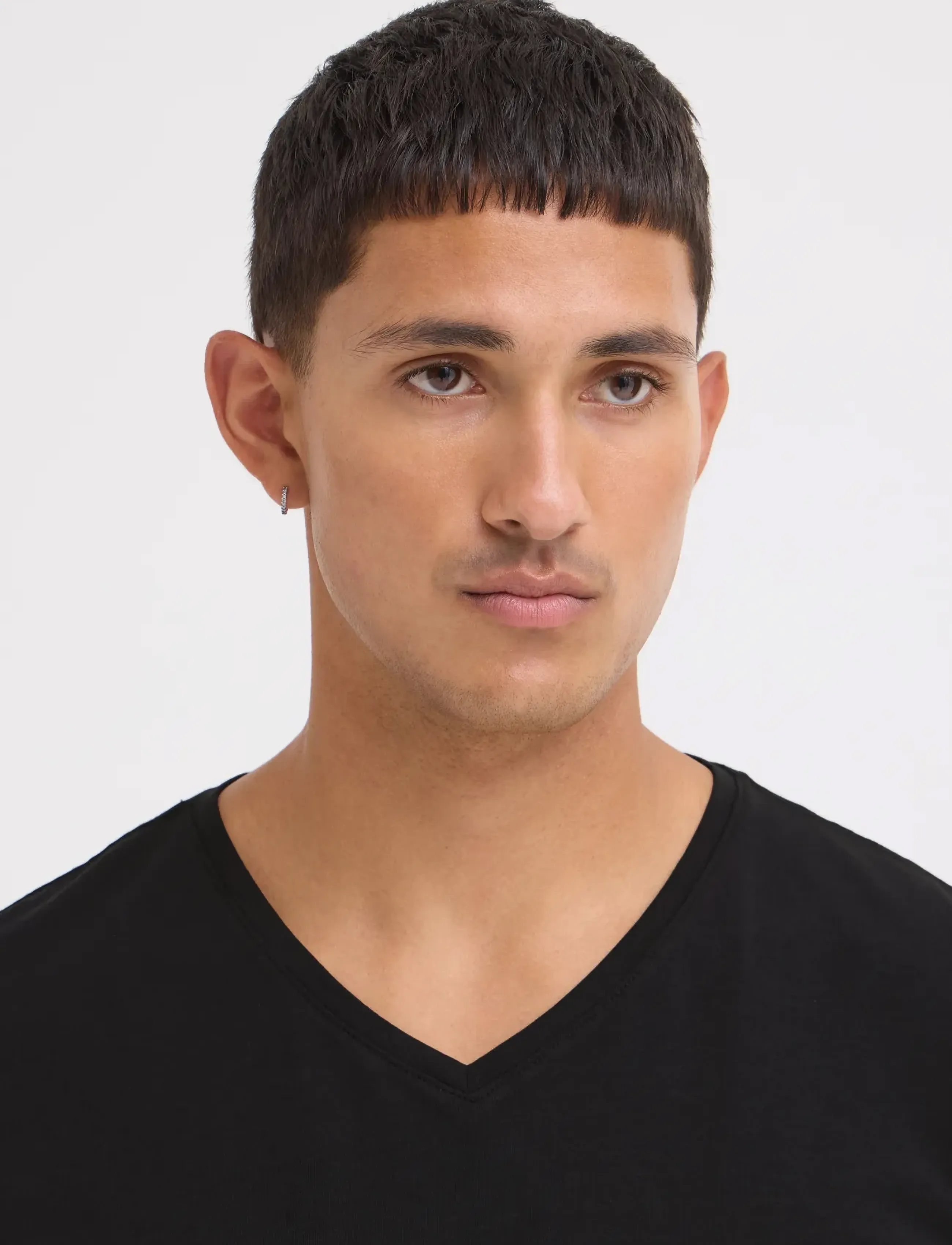 Blend - BHDinton V-neck tee 2-pack - t-shirts - black - 5