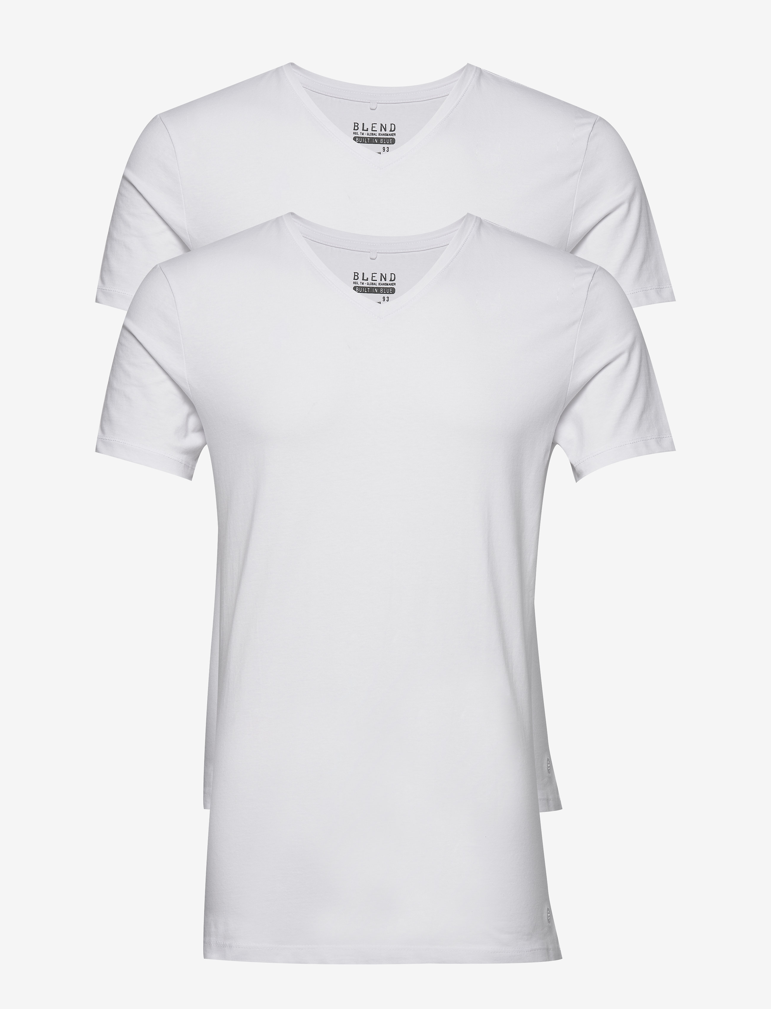 BHDINTON V-NECK TEE 2-PACK - WHITE