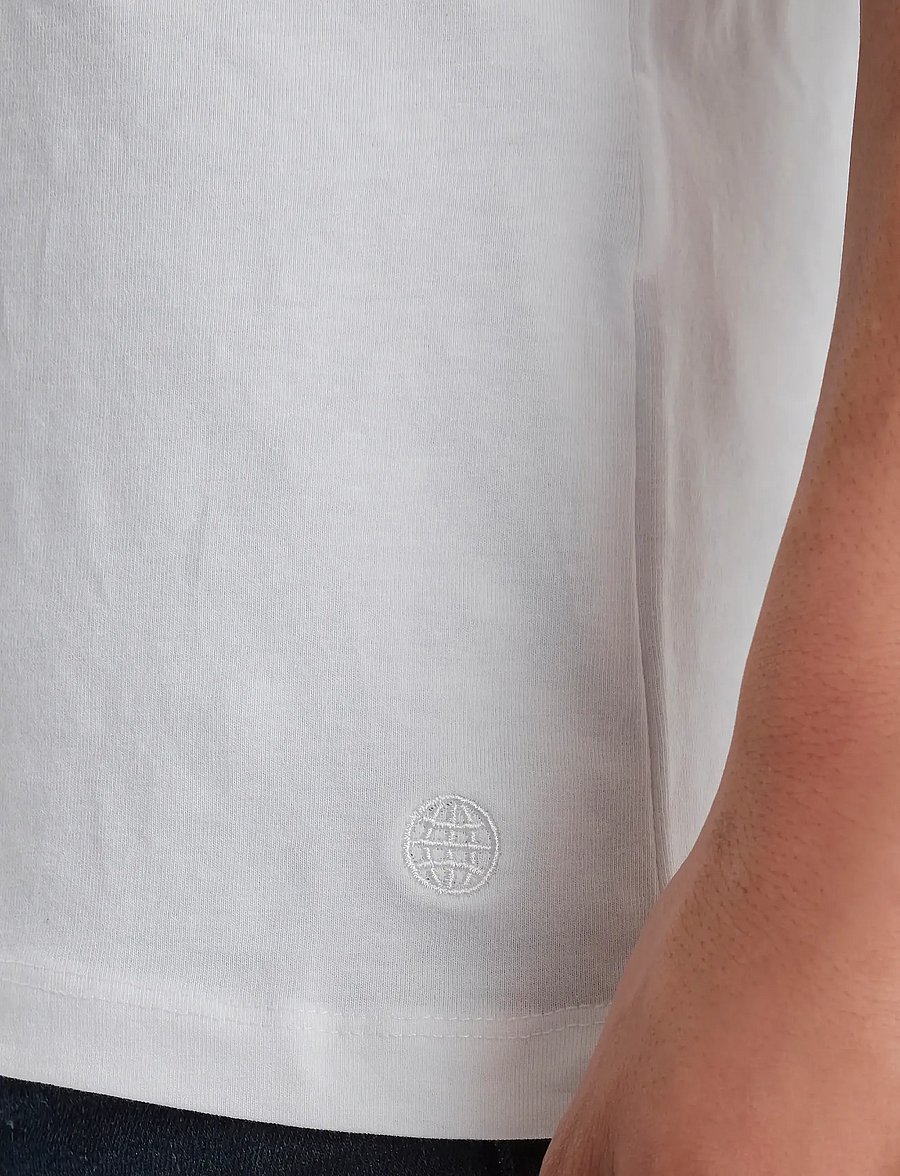 Blend - BHDINTON V-NECK TEE 2-PACK - v-kaelusega t-särgid - white - 5