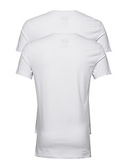 Blend - BHDINTON V-neck tee 2-pack - v-neck t-shirts - white - 5