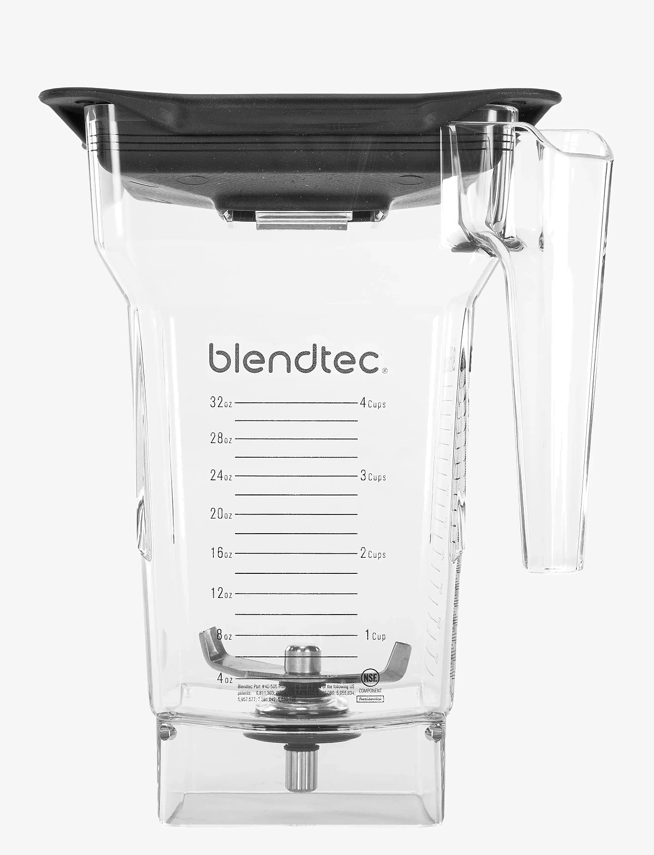Blendtec - Blendtec Fourside kande - mixere & blendere - clear - 0