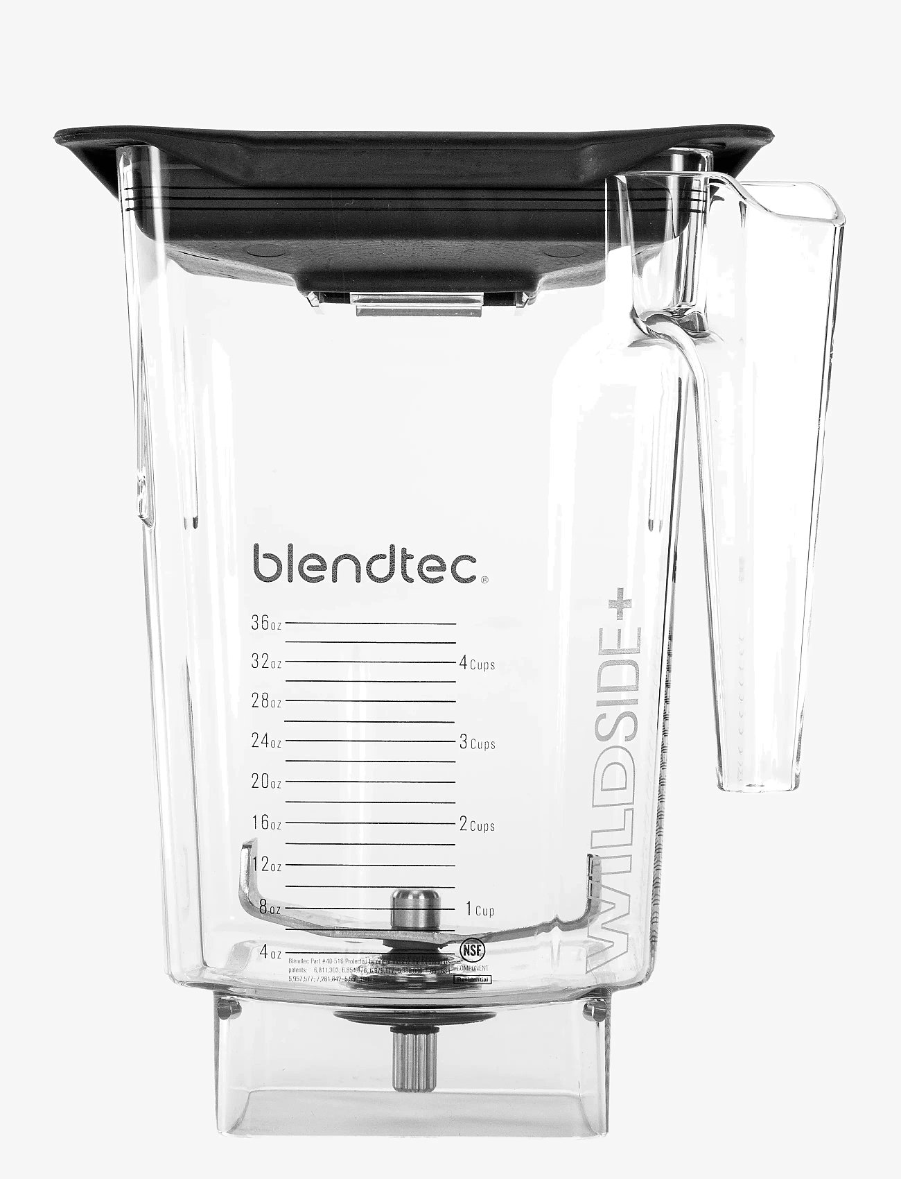Blendtec - Blendtec Wildside+ kande - mixere & blendere - clear - 0