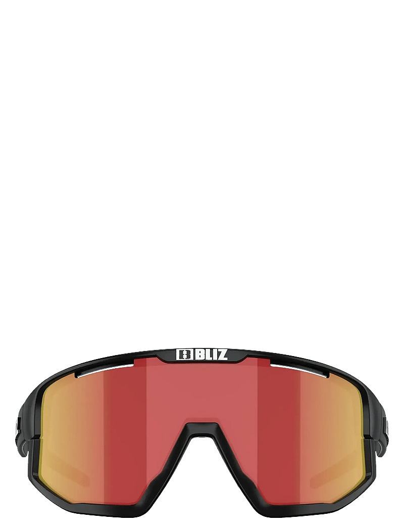 Bliz - VISION - briller - matt black brown&red mirr - 0