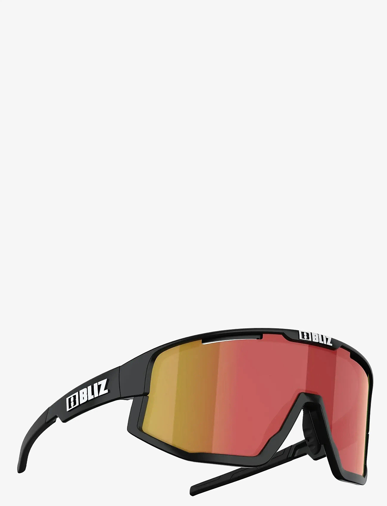 Bliz - VISION - briller - matt black brown&red mirr - 1