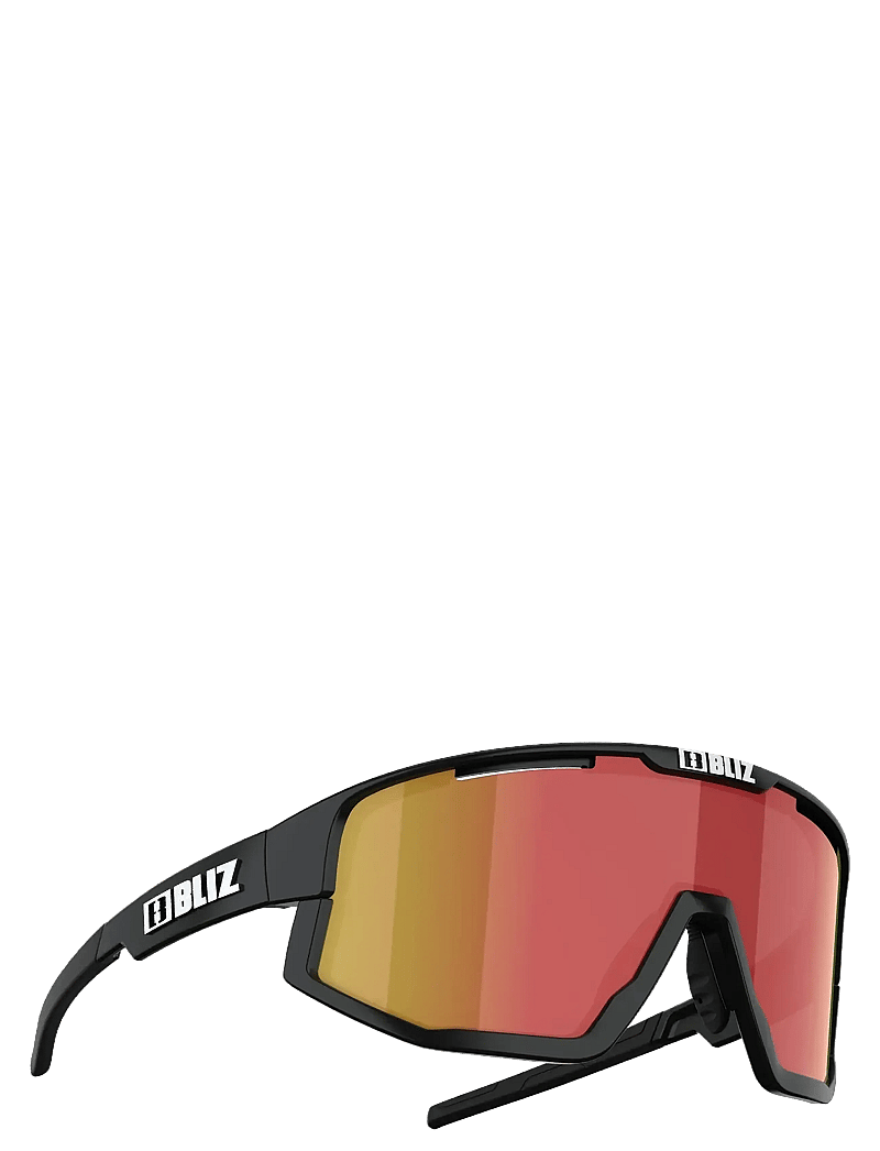 Bliz - VISION - briller - matt black brown&red mirr - 1