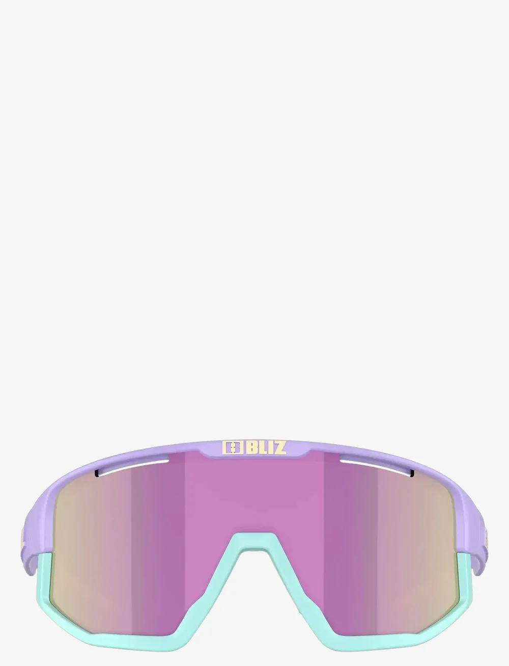 Bliz - FUSION - glasögon - matt pastel purple-yellow logo / brown mirror pink - 0