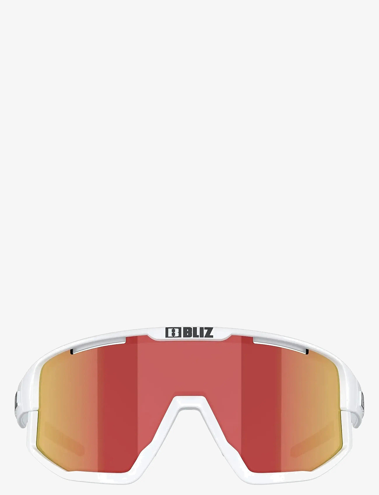 Bliz - FUSION - prillid - matt white / smoke&red mirr - 0