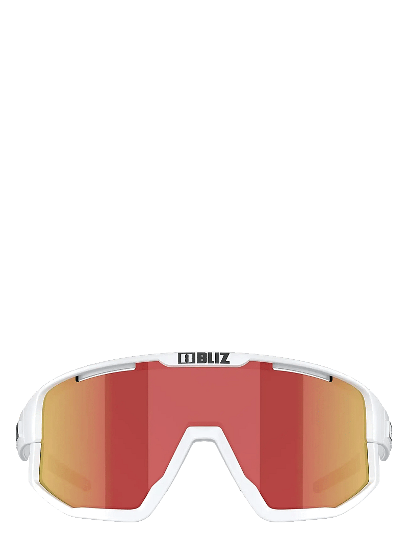 Bliz - FUSION - brillen - matt white / smoke&red mirr - 0