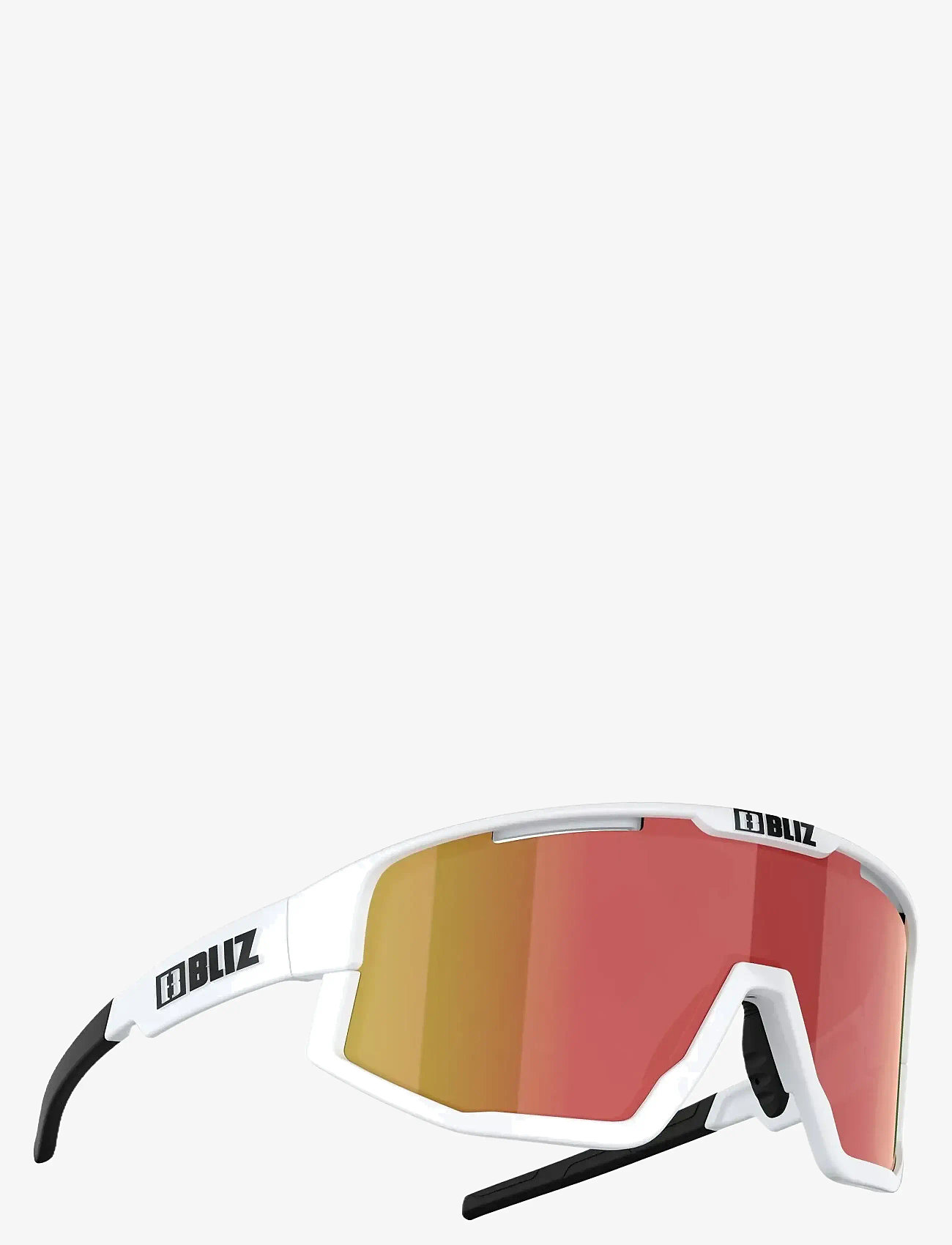 Bliz - FUSION - prillid - matt white / smoke&red mirr - 1
