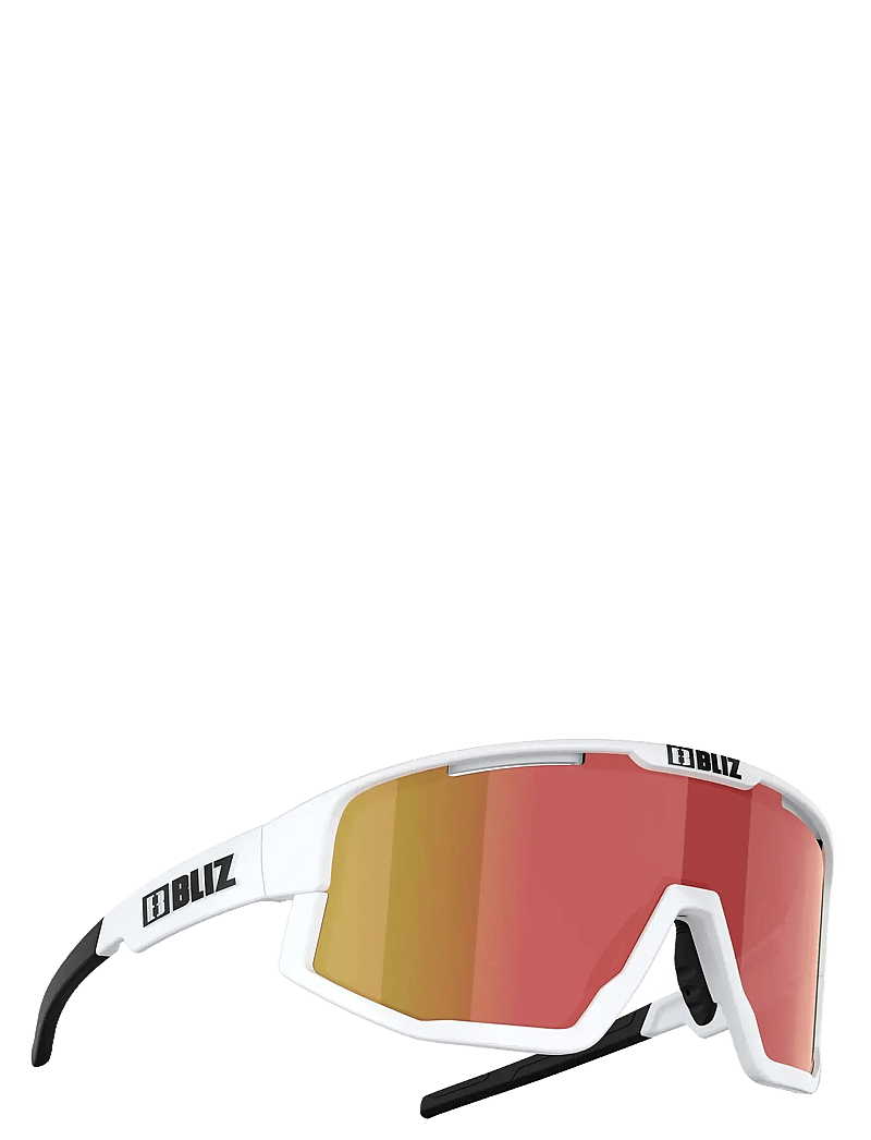 Bliz - FUSION - brillen - matt white / smoke&red mirr - 1