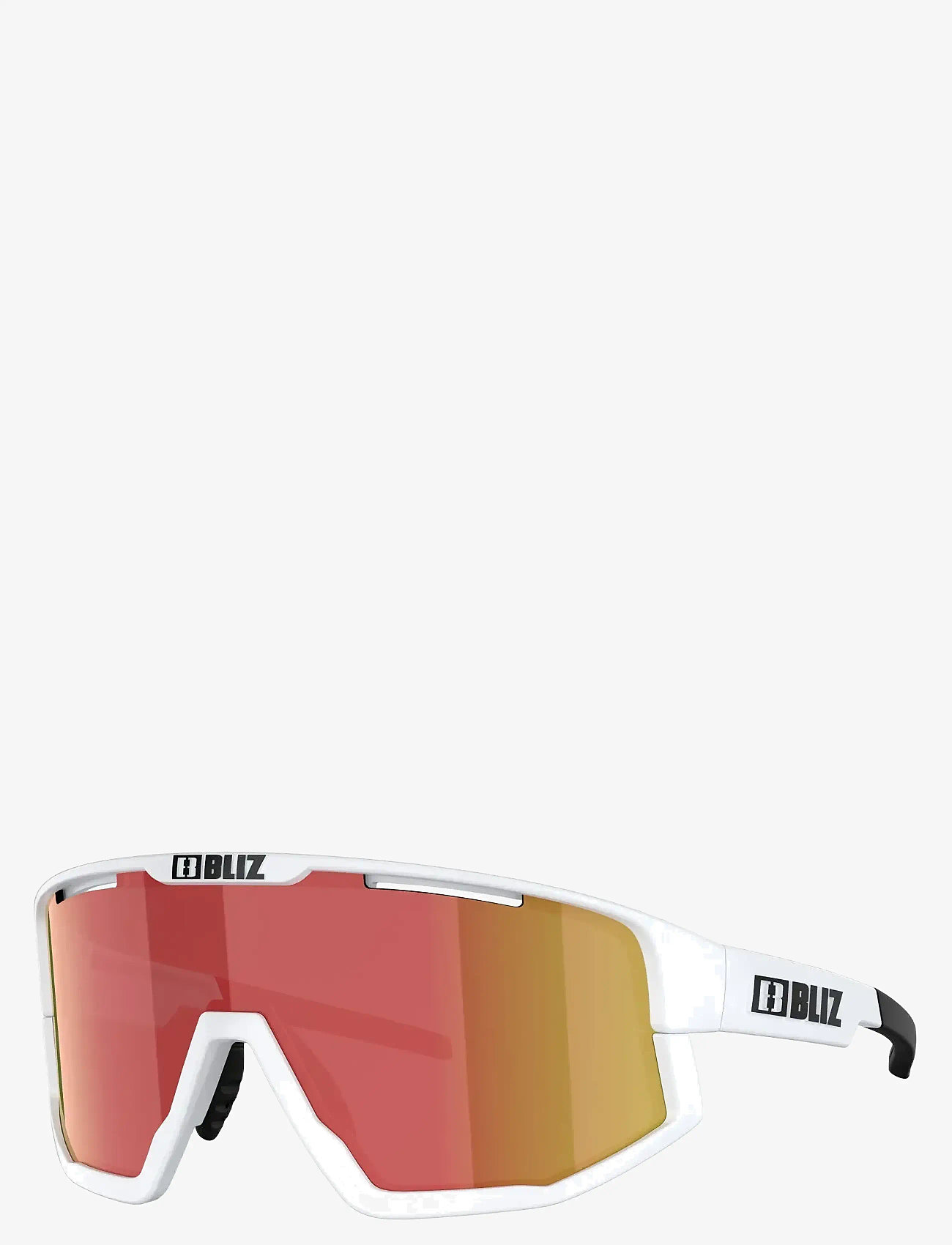 Bliz - FUSION - prillid - matt white / smoke&red mirr - 2