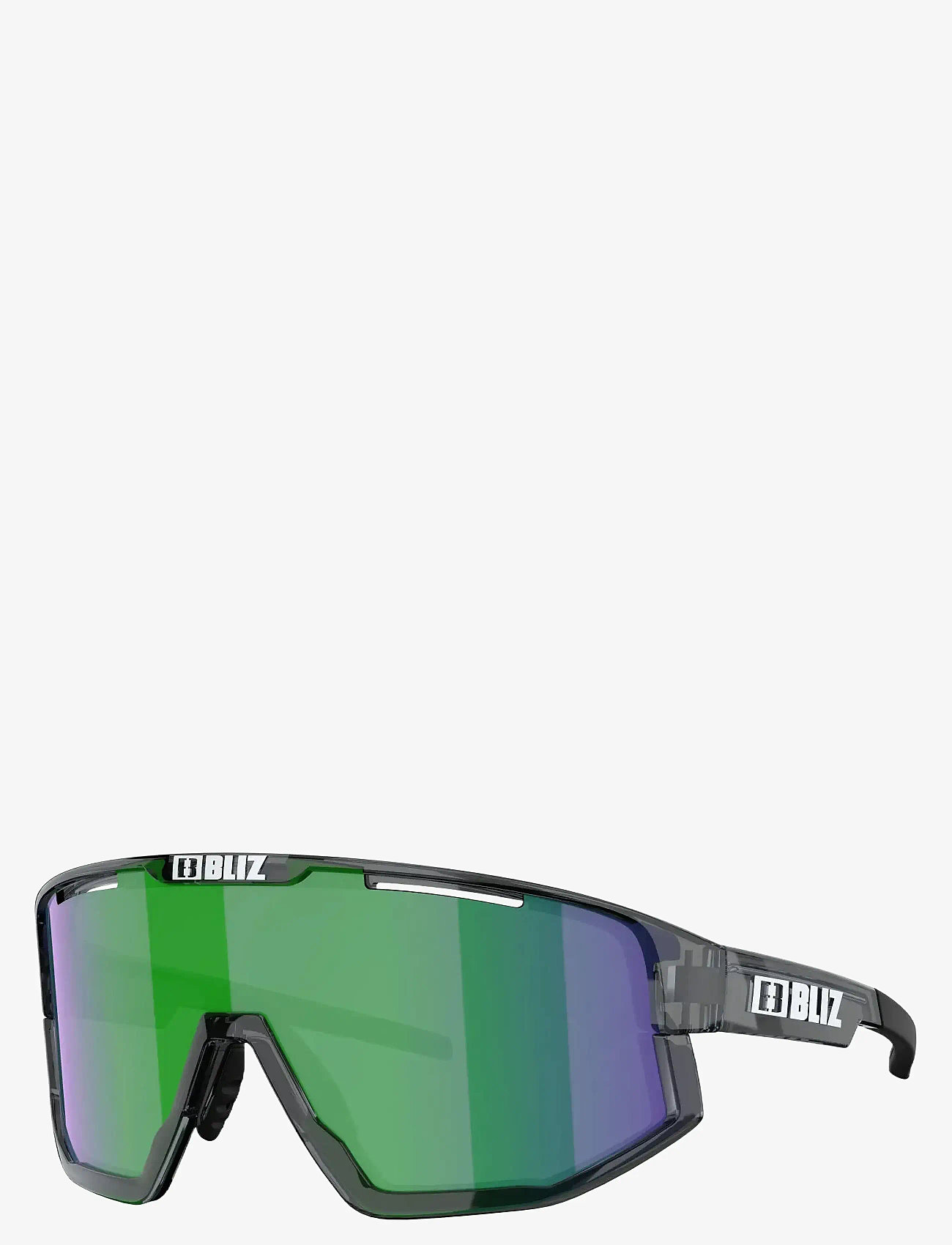 Bliz - FUSION - briller - crystal black brown&green mirr - 0