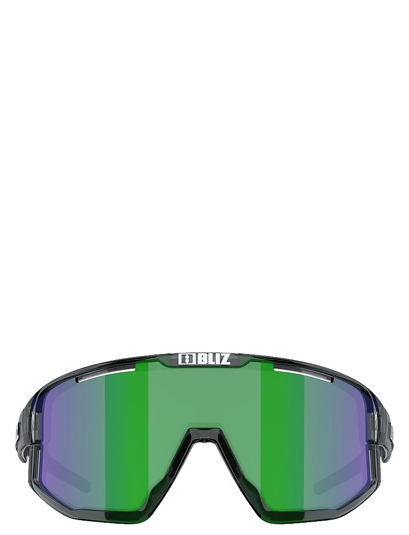 Bliz - FUSION - briller - crystal black brown&green mirr - 2