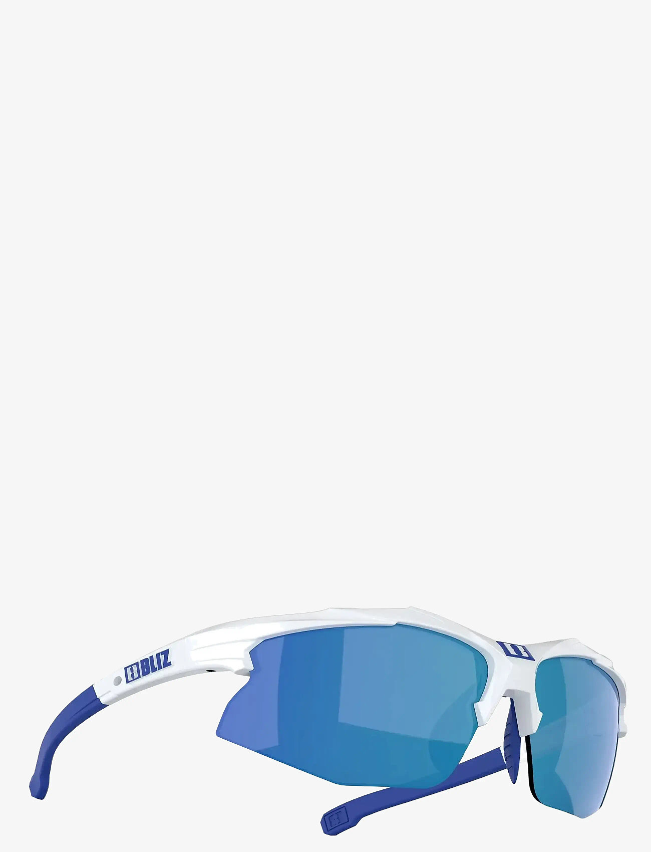 Bliz - HYBRID - kingitused alla 100€ - shiny white w blue logo smoke blue mirr - 1