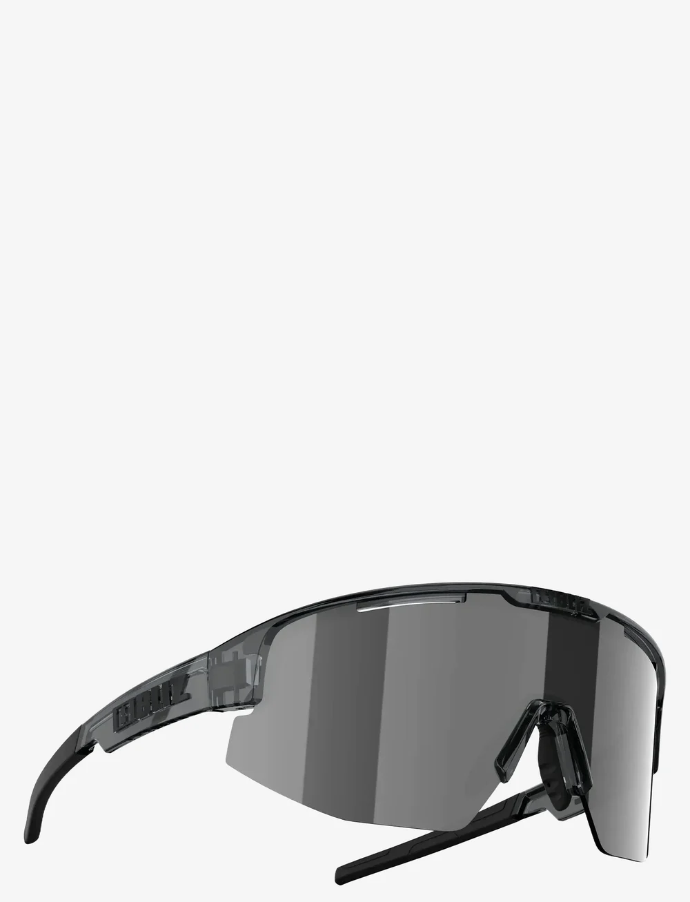 Bliz - MATRIX SMALL - glasögon - crystal black smoke&silver mirror - 1