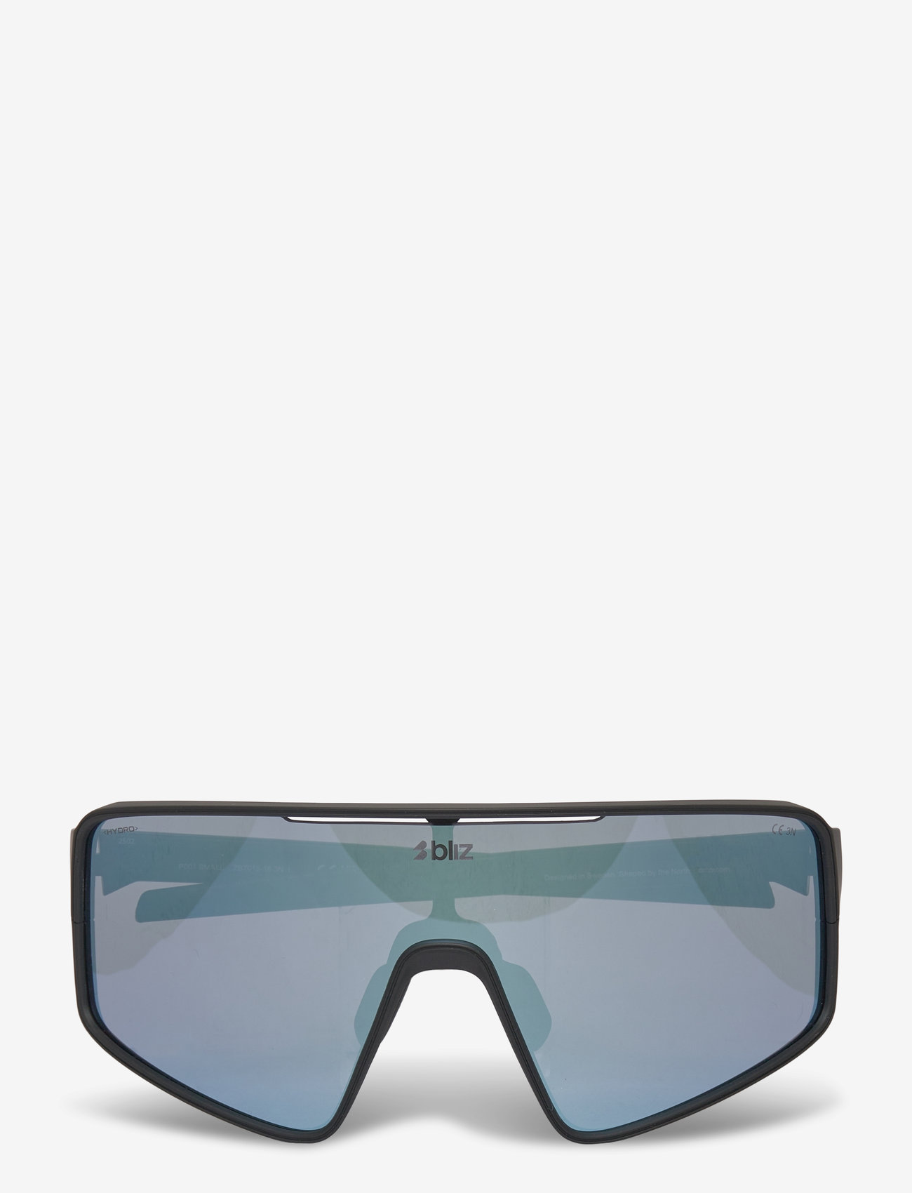Bliz - P001 - glasses - matte black / smoke w iceblue multi - 0