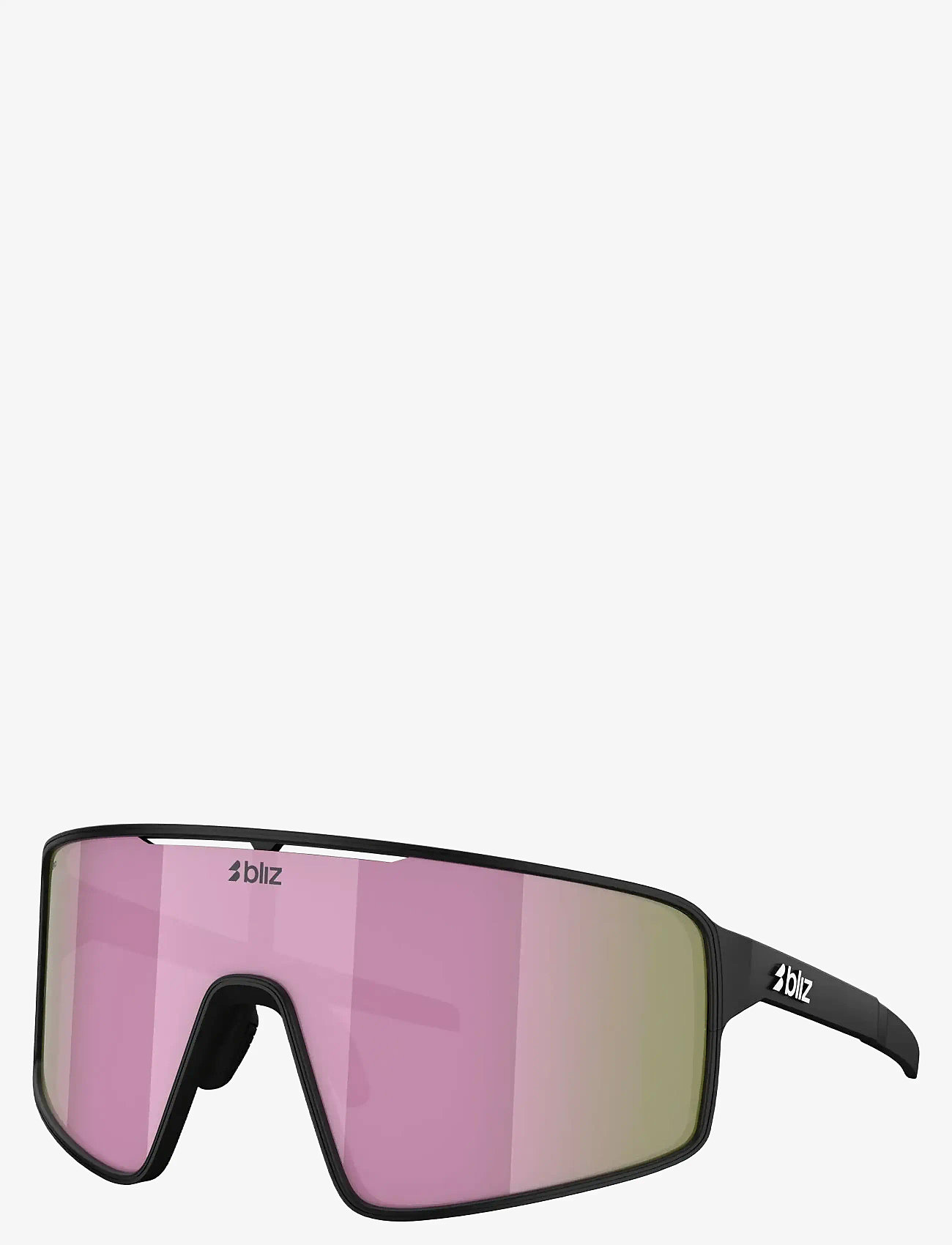 Bliz - P001 - brillen - matte black / brown mirror pink - 0