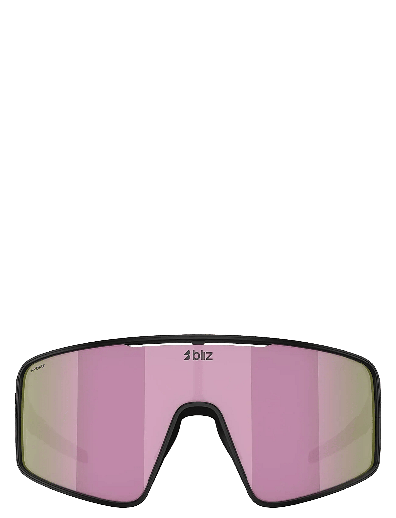 Bliz - P001 - briller - matte black / brown mirror pink - 1