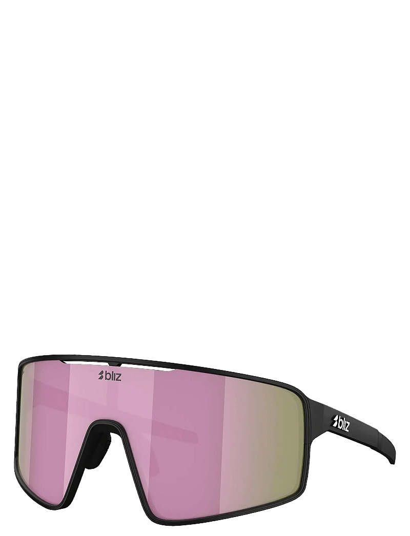 Bliz - P001 - briller - matte black / brown mirror pink - 2