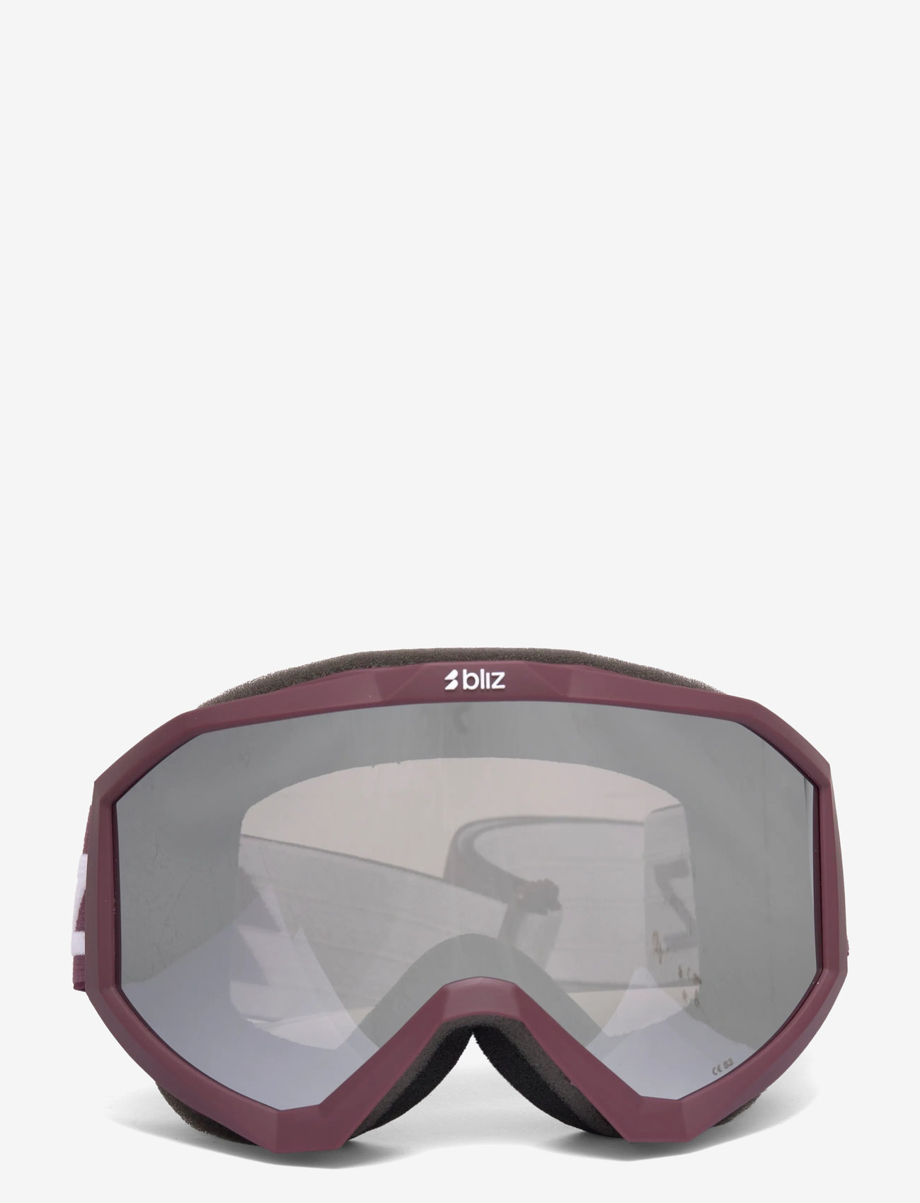 Bliz - LINER - vinter sports tilbehør - matte burgundy / smoke w silver mirror - 0