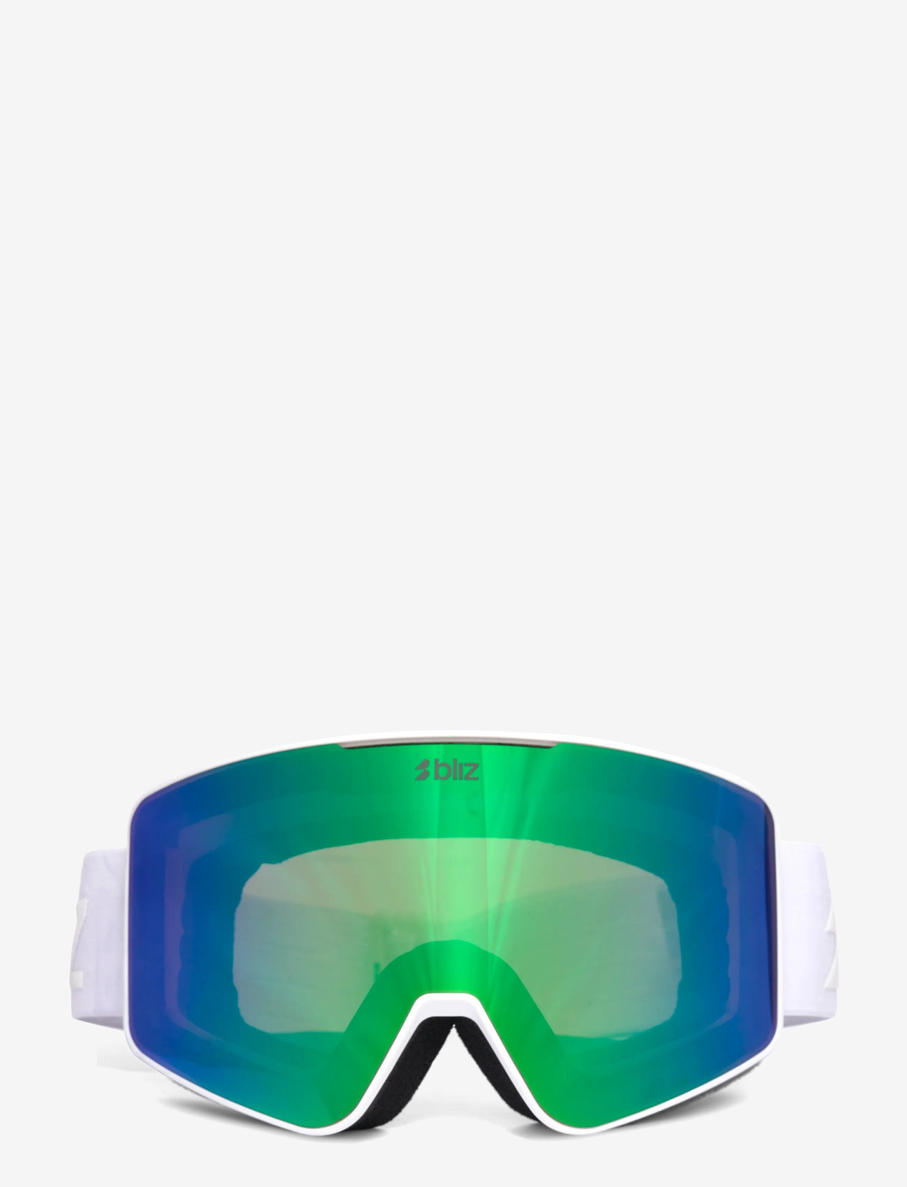 Bliz - G001 - vintersportstilbehør - matte white / brown w green multi - 0
