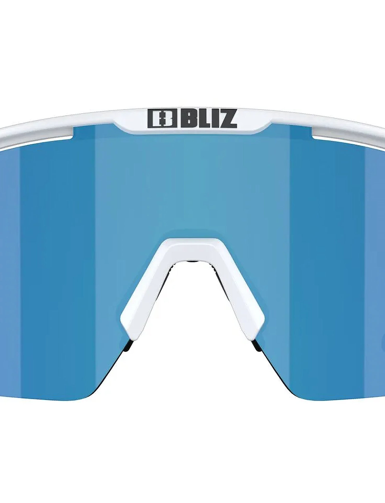 Bliz - MATRIX - briller - shiny white / smoke w blue multi - 5