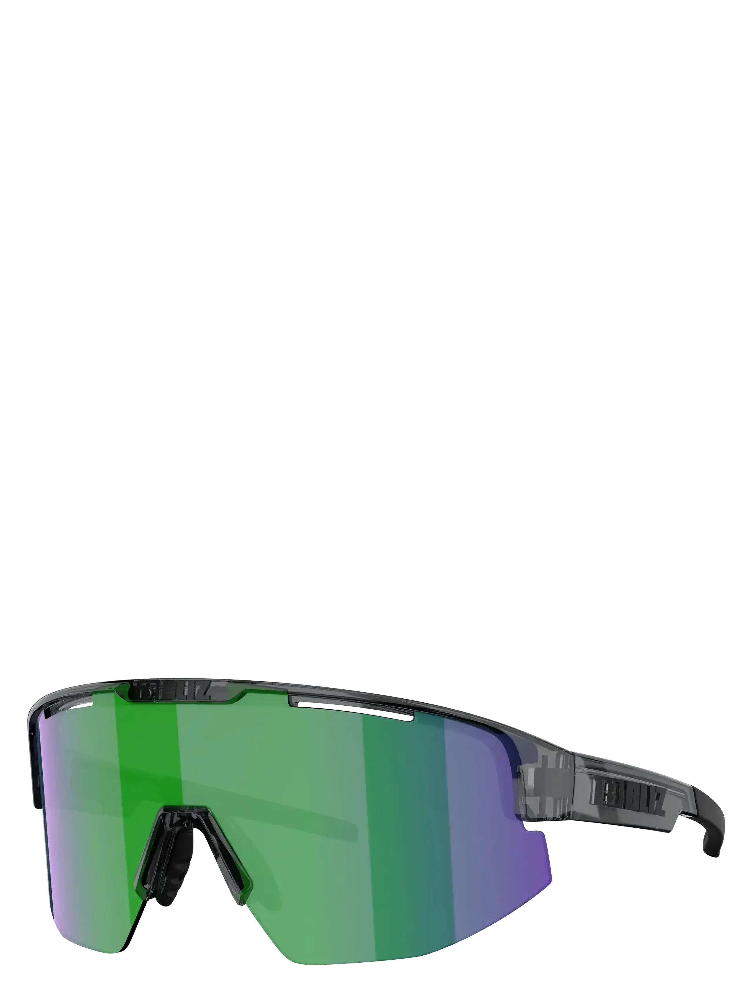 Bliz Matrix - Brillen - CRYSTAL BLACK / BROWN W GREEN MULTI / grey